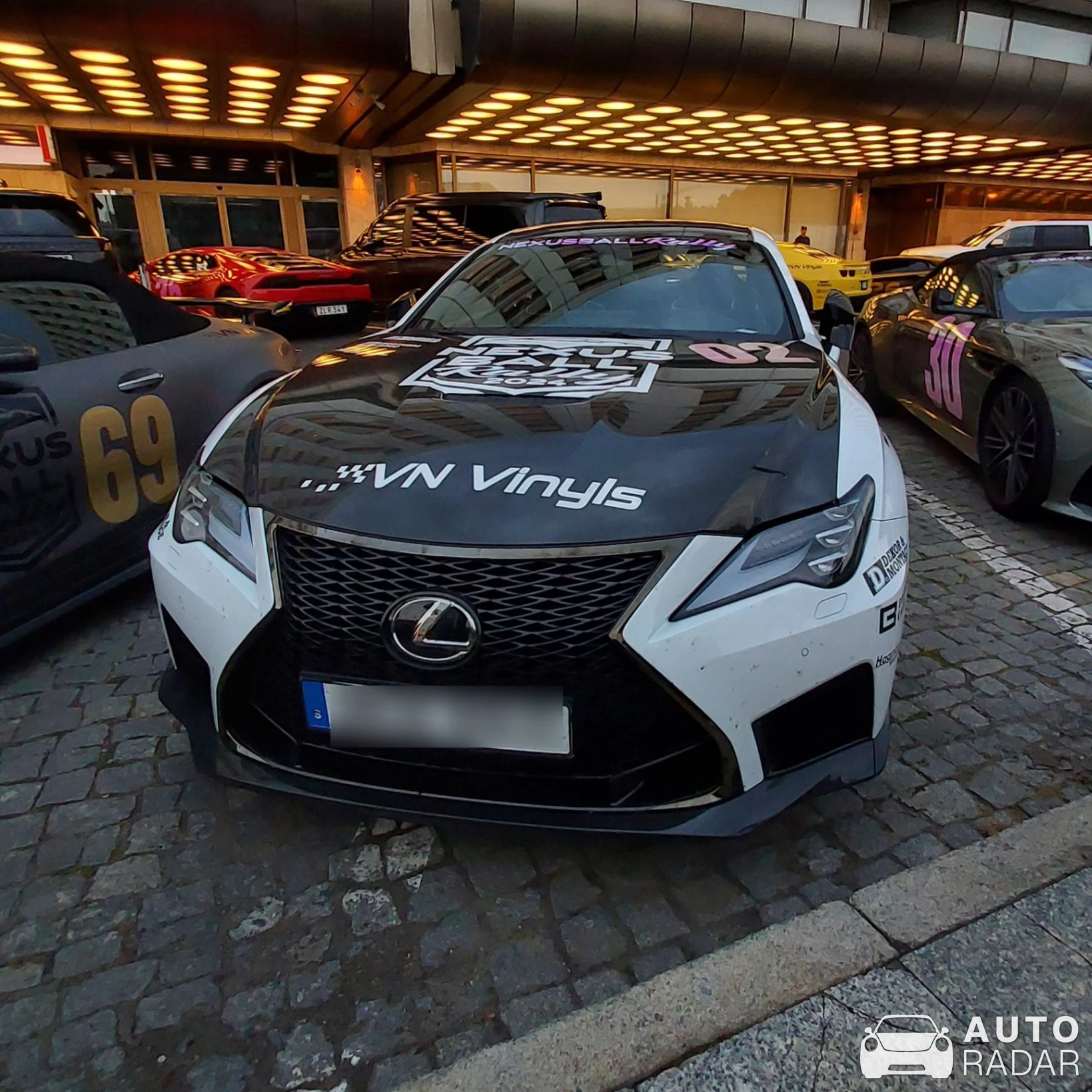 Lexus RC F spotted in Warszawa, Poland