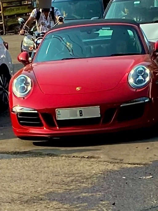 Porsche 991 Carrera S Cabriolet MkI spotted in मुंबई, India