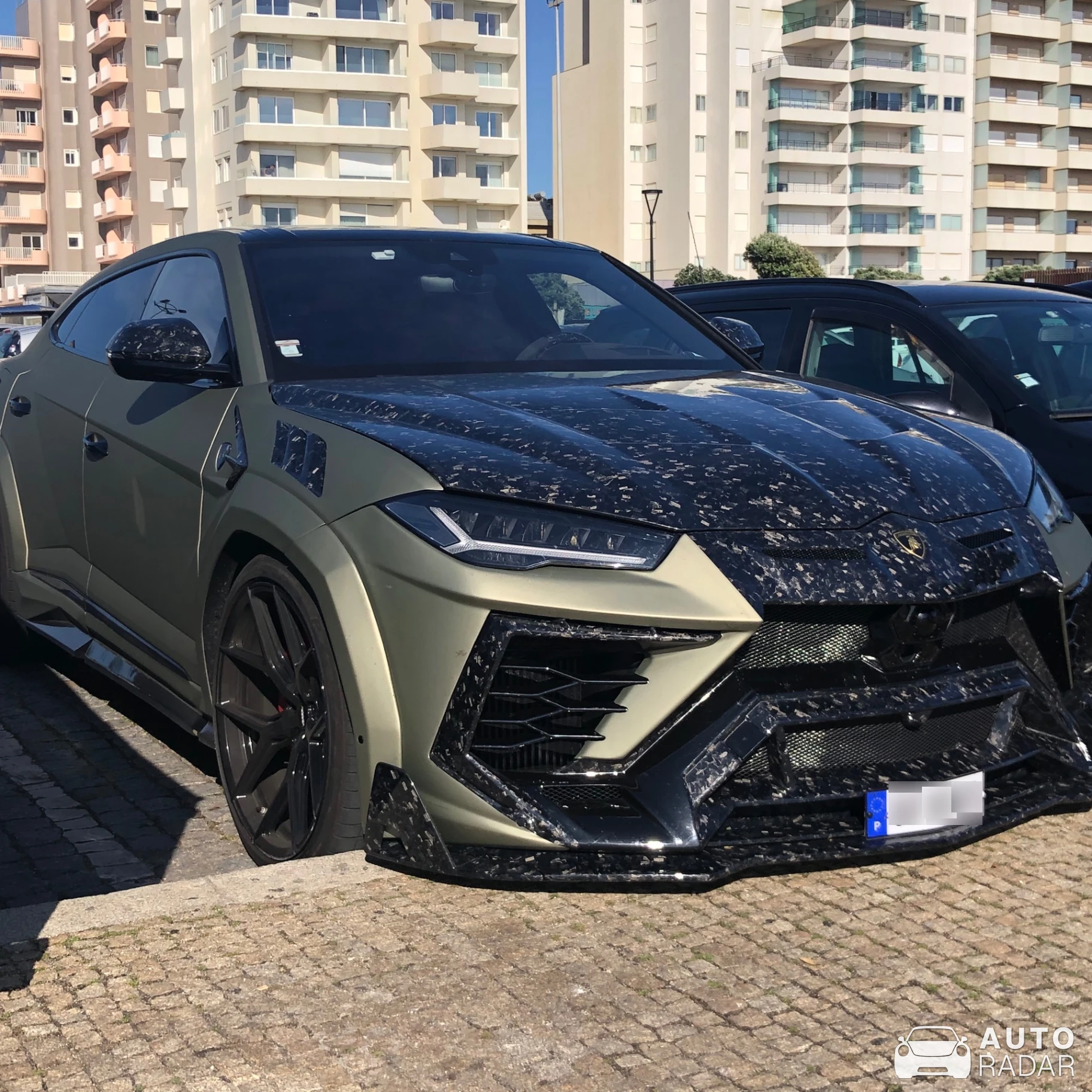 Lamborghini Urus Mansory Venatus Evo spotted in Povoa de Varzim, Portugal