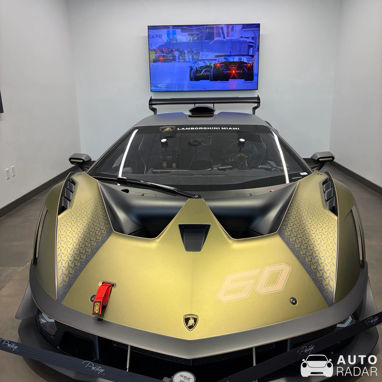 Lamborghini Essenza SCV12 spotted in North Miami Beach
