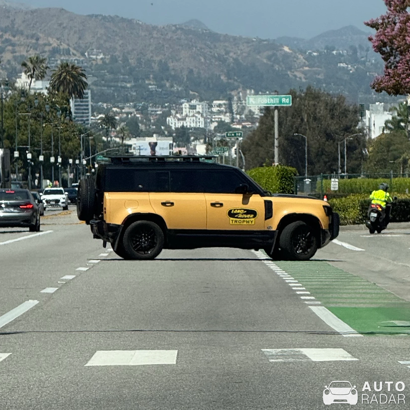 Land Rover Defender 110 Trophy Edition spotted in Beverly Hills
