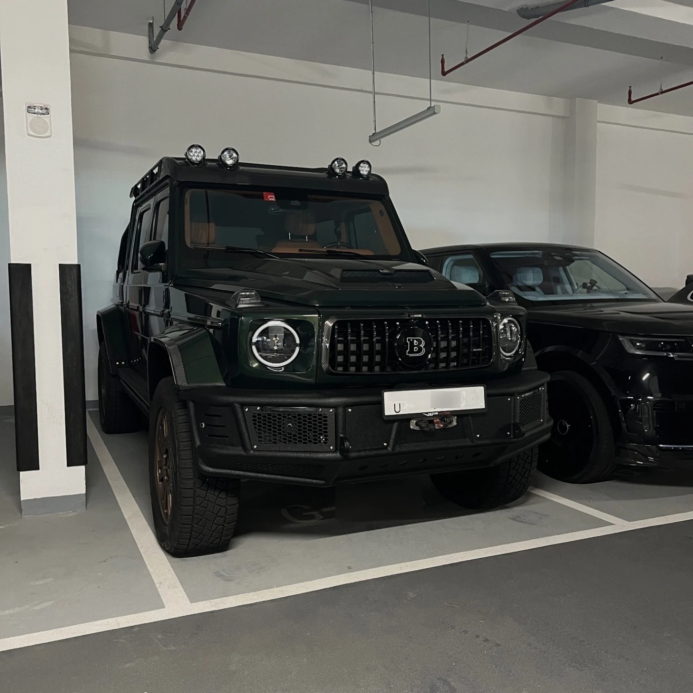 Mercedes-AMG Brabus G 800 4x4² W463 2018 spotted in دبي, Vereinigte Arabische Emirate
