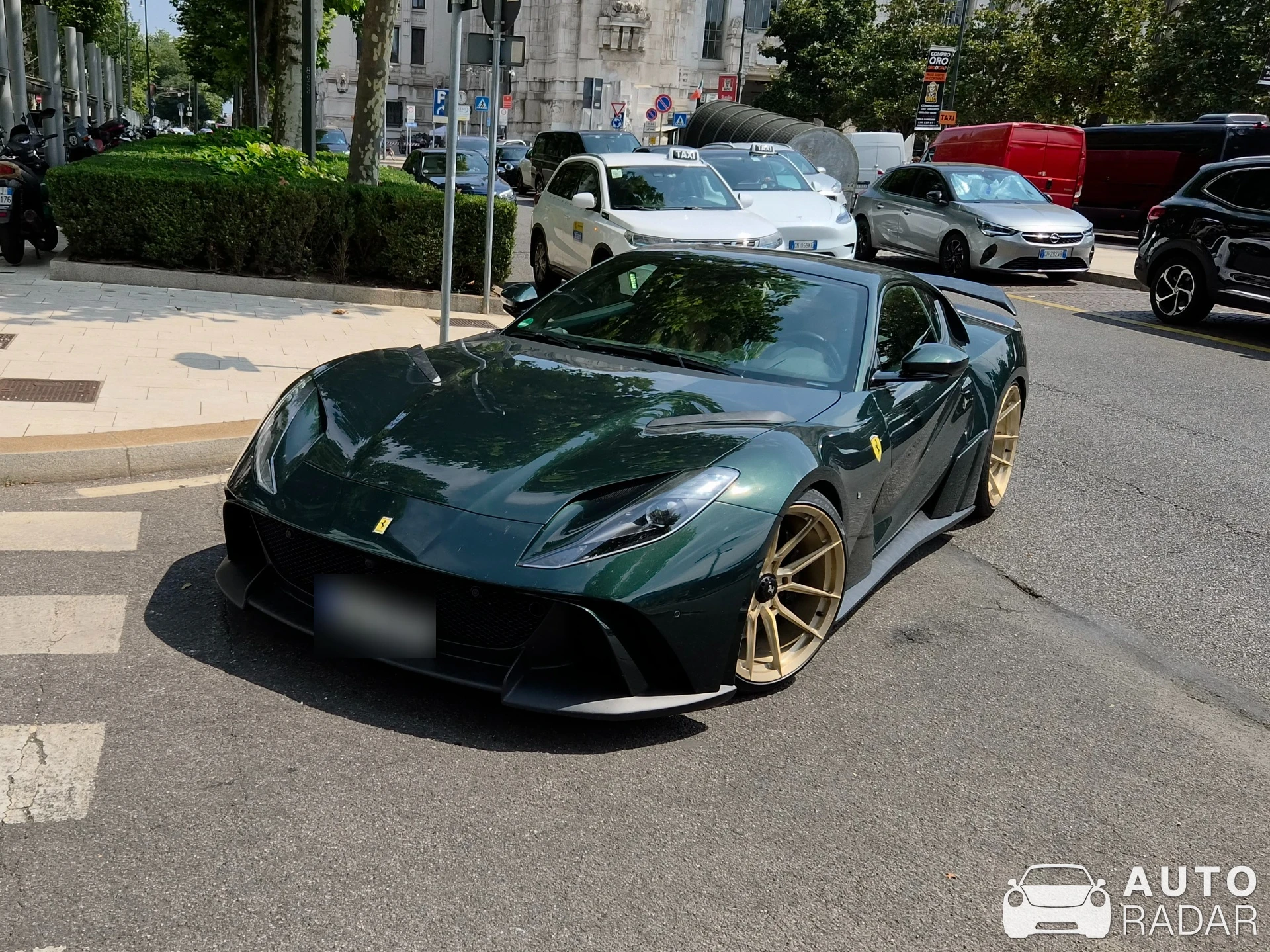 Ferrari 812 Superfast Novitec Rosso N-Largo spotted in Bussero