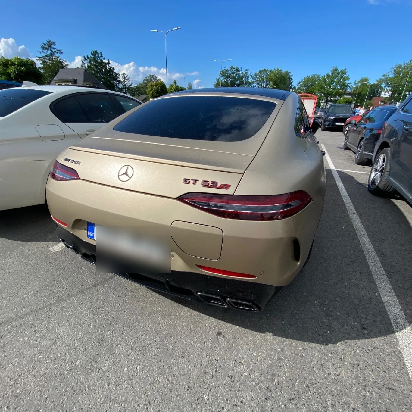 Mercedes Mercedes-Benz, AMG GT 63 S spotted in Viljandi, Estonia