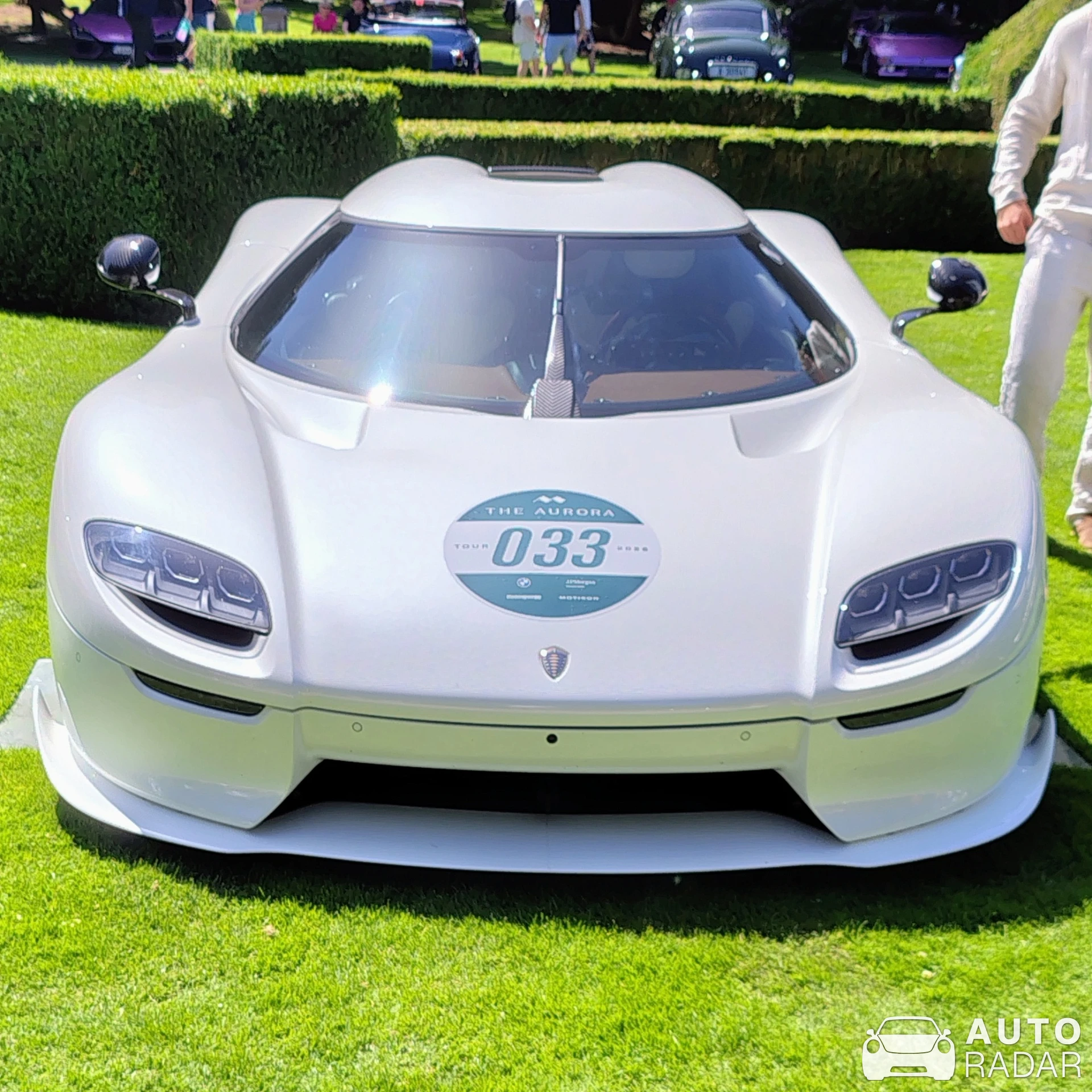 Koenigsegg CC850 spotted in Båstad