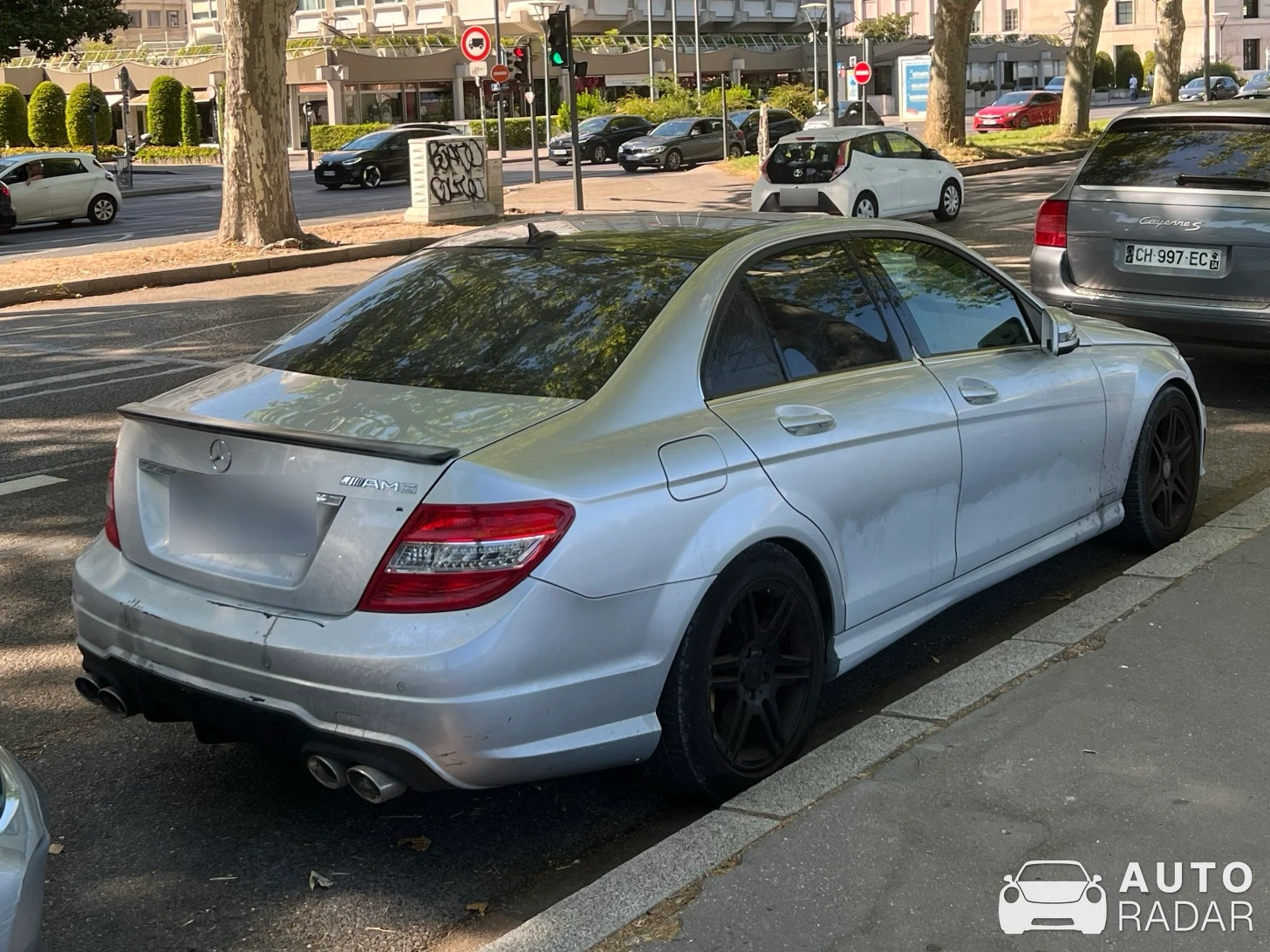 Mercedes-AMG C 63 Coupé W204 spotted in Saint-Priest