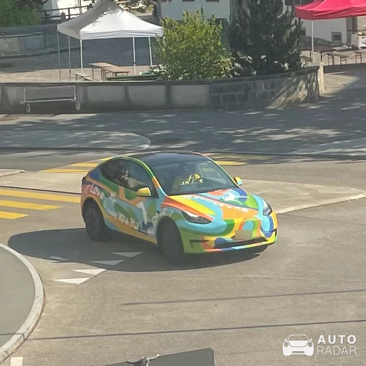 Tesla Model Y spotted in Rüti ZH