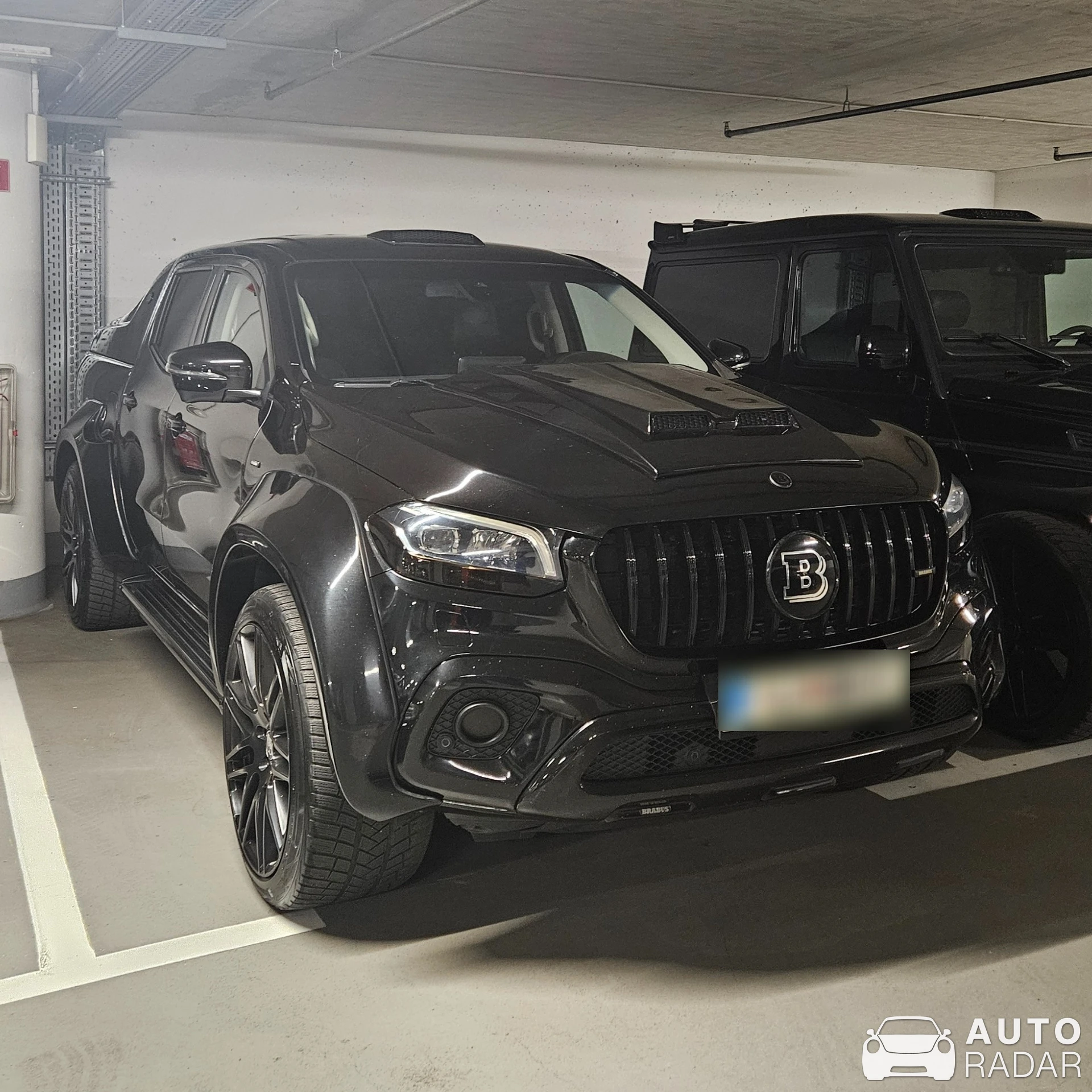 Mercedes-Benz Brabus X-Class spotted in Domžale