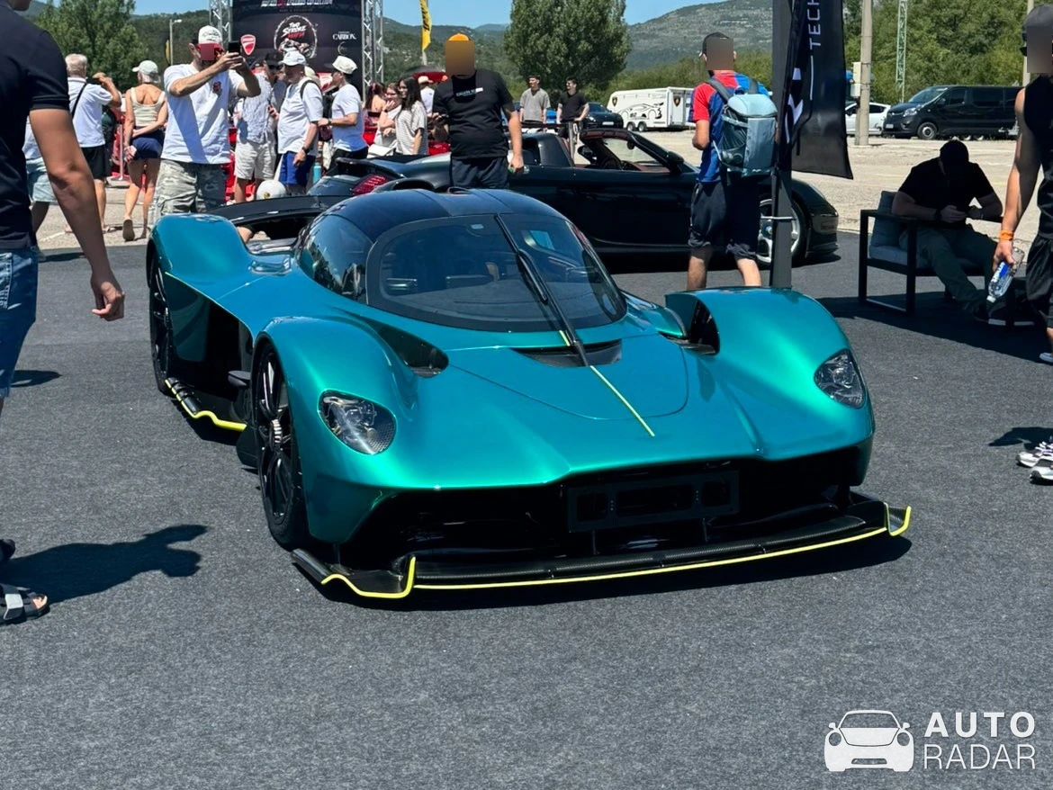Aston Martin Valkyrie spotted in Opatija