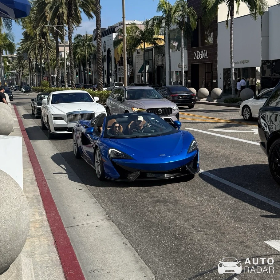 McLaren 570S Spider spotted in Beverly Hills