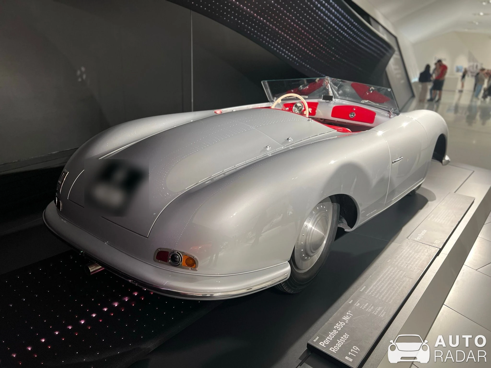 Porsche 356/1 Roadster spotted in Stuttgart