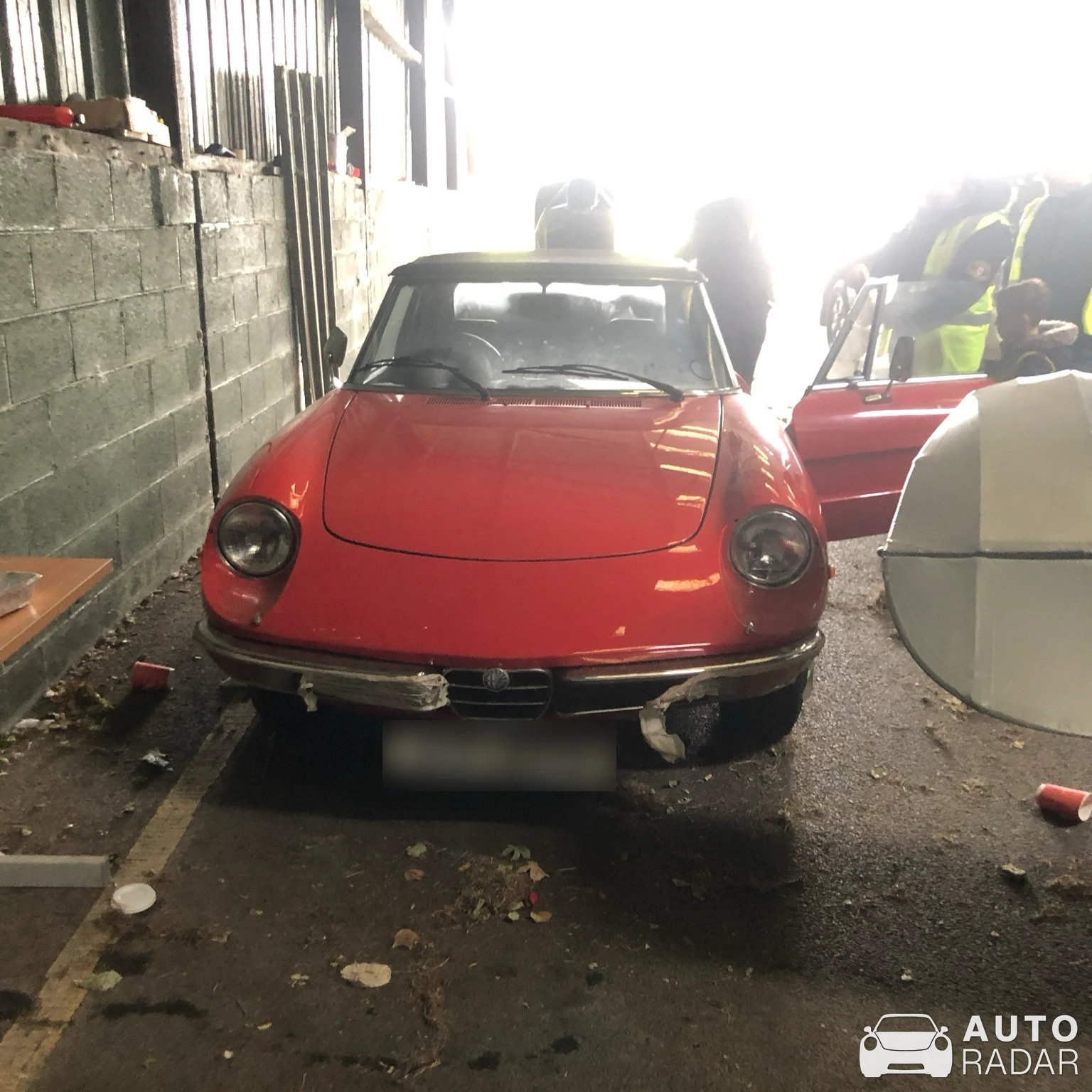 Alfa Romeo 8C Spider spotted in Newcastle Lower