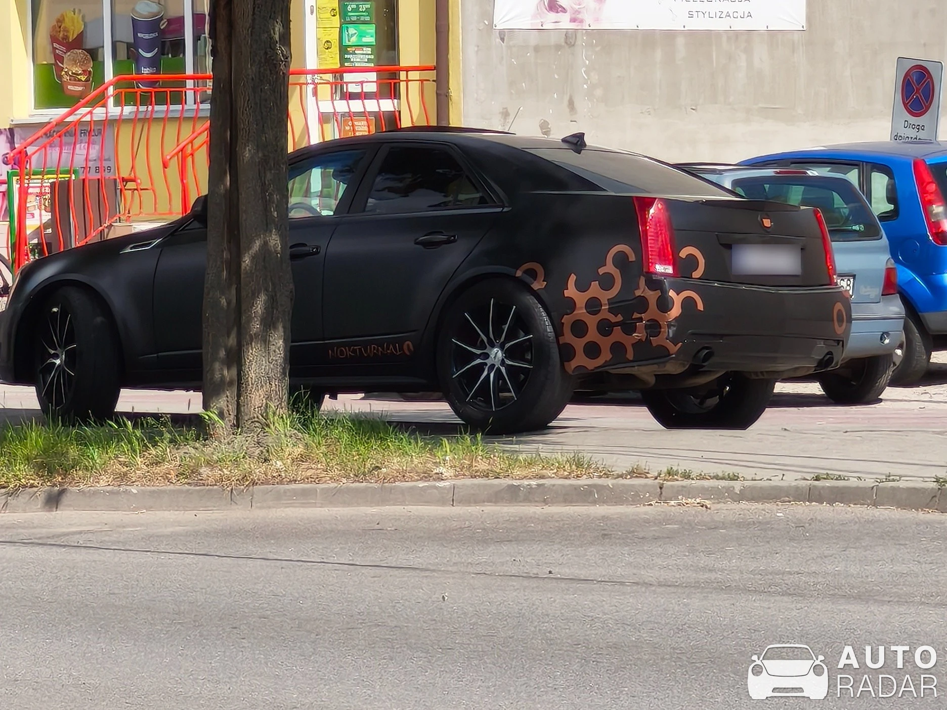 Cadillac CTS 2014 spotted in Kutno