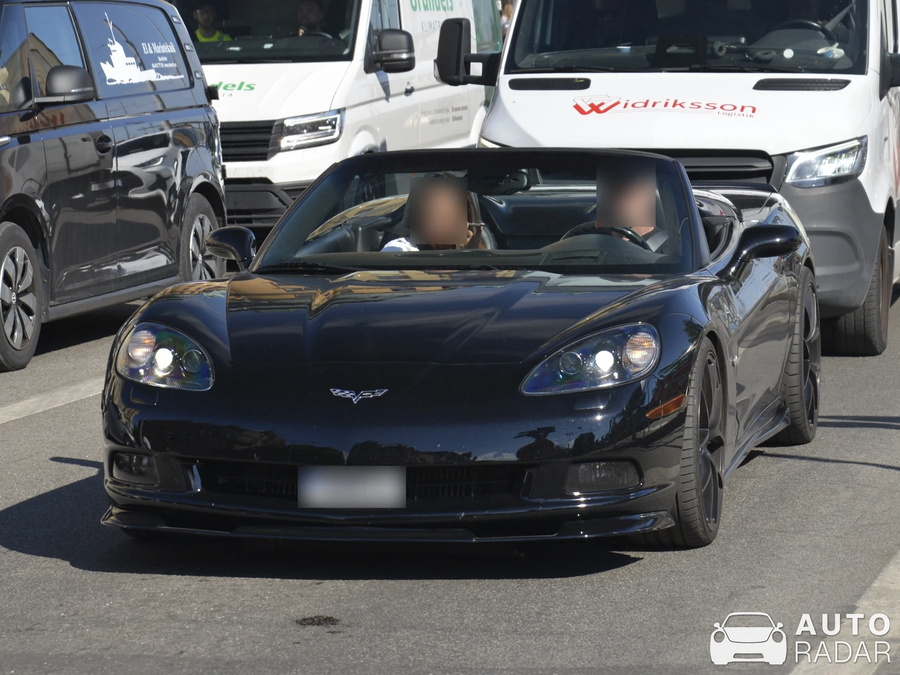 Chevrolet Corvette C6 spotted in Stockholm