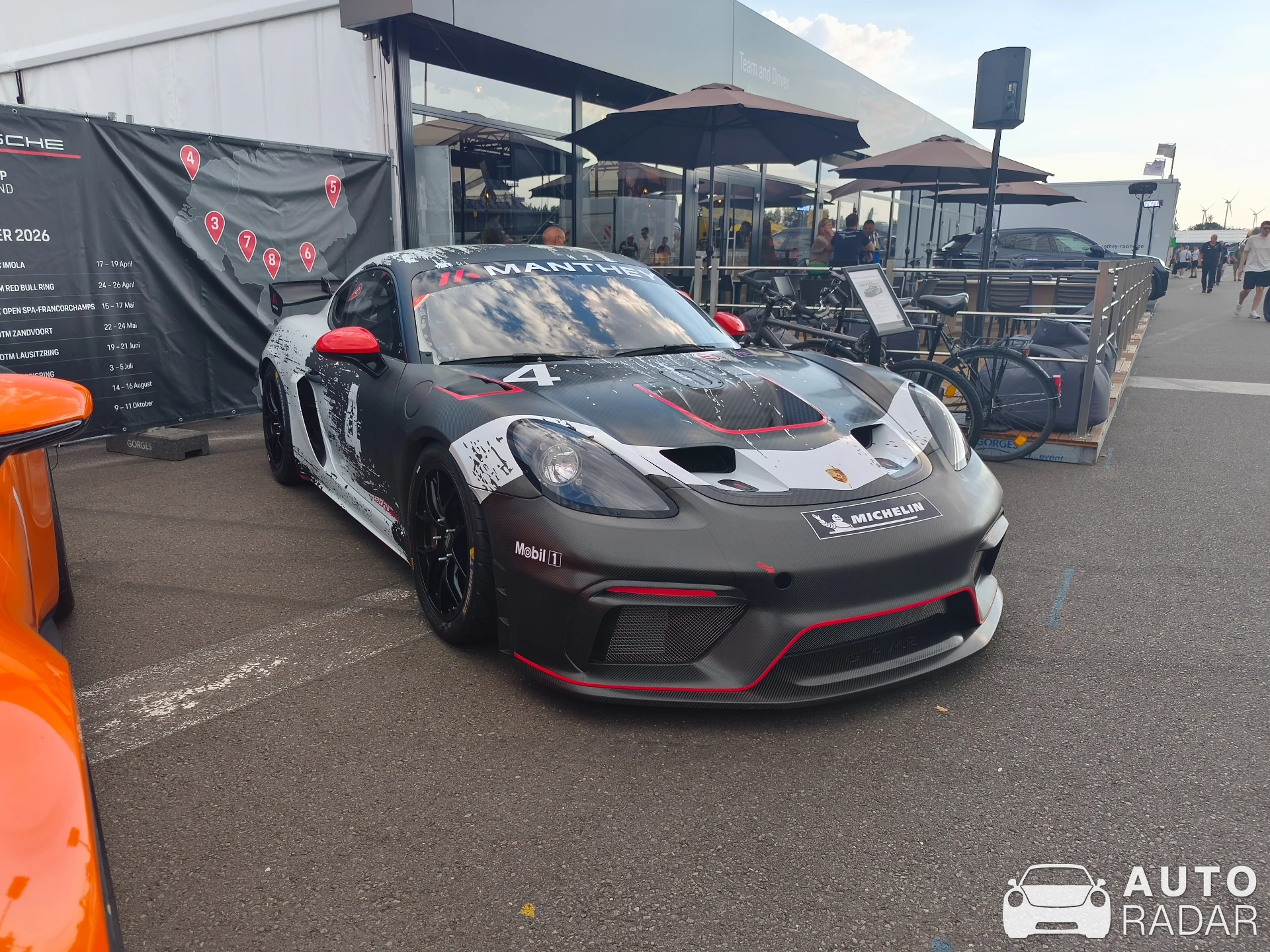 Porsche 718 Cayman GT4 Clubsport MR spotted in Schipkau