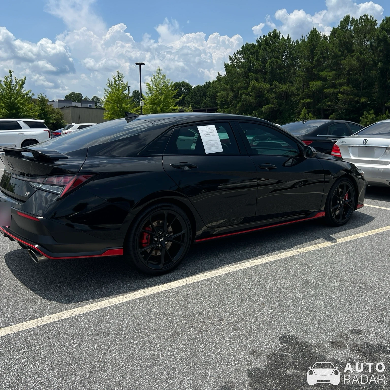 Hyundai Elantra N spotted in Fort Mitchell