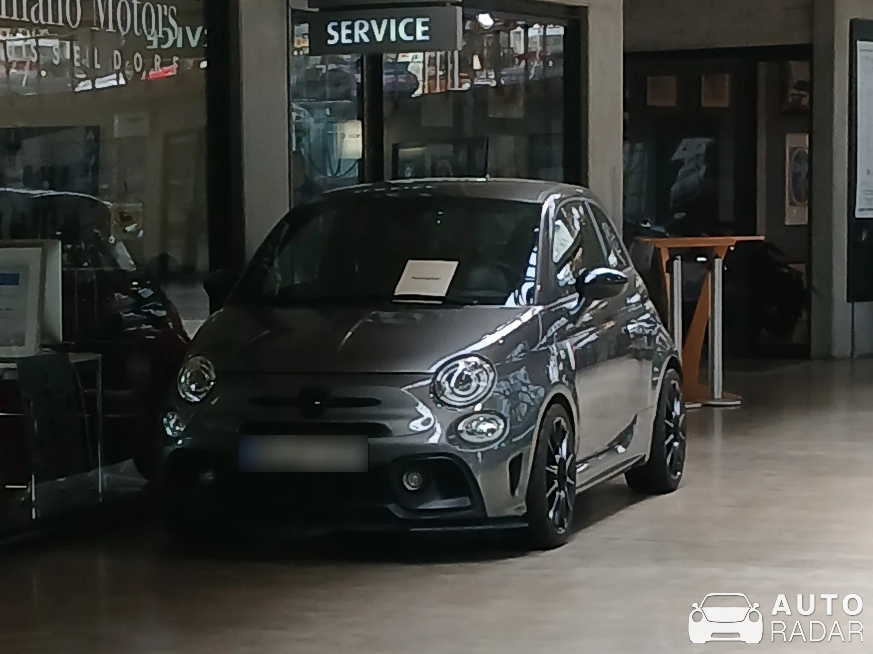Abarth 595 Pista spotted in Erkrath