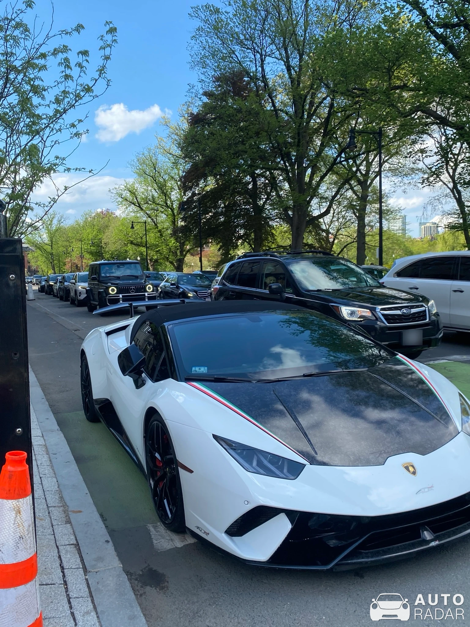 Lamborghini Huracán LP640-4 Performante Spyder spotted in Boston