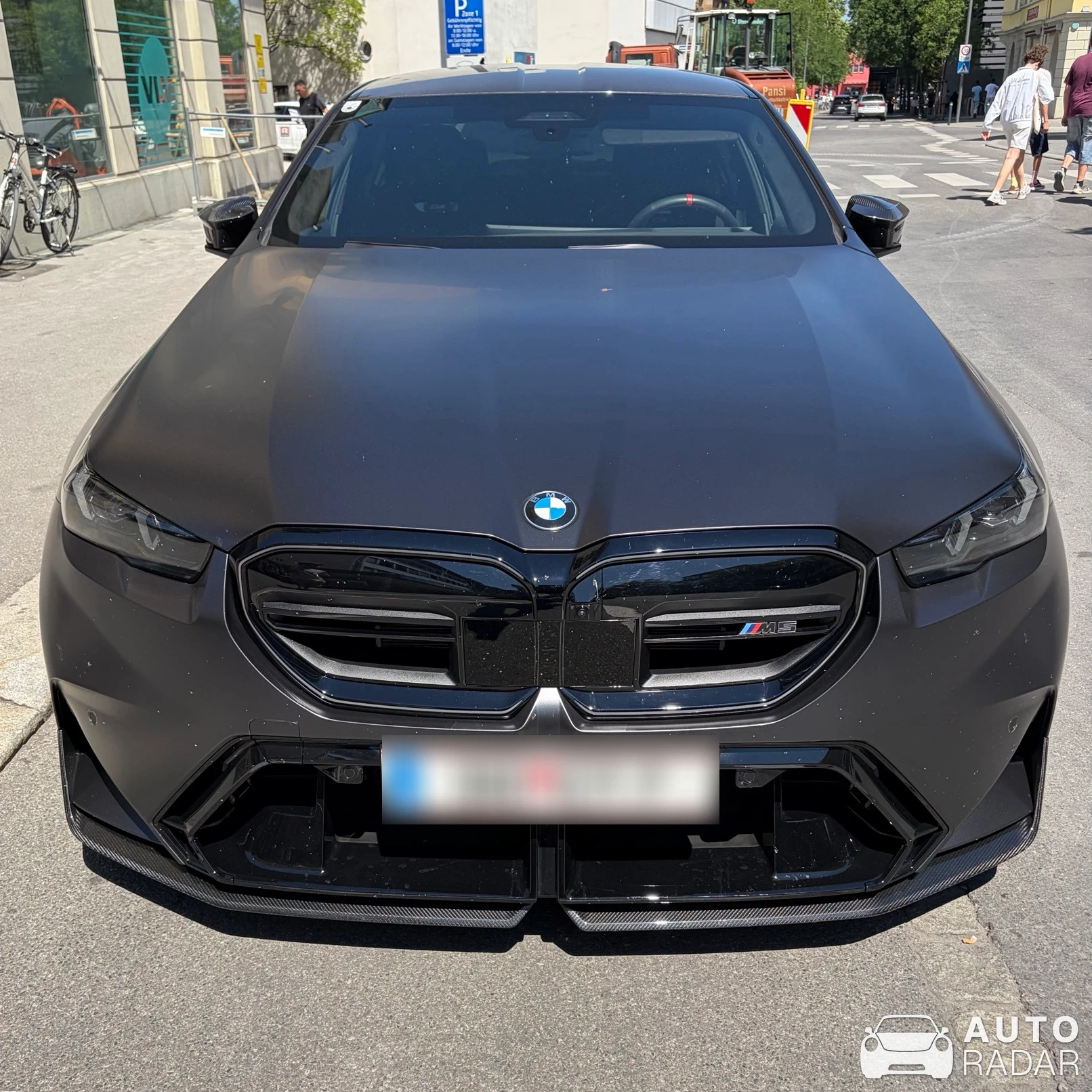BMW M5 G90 spotted in Dornbirn