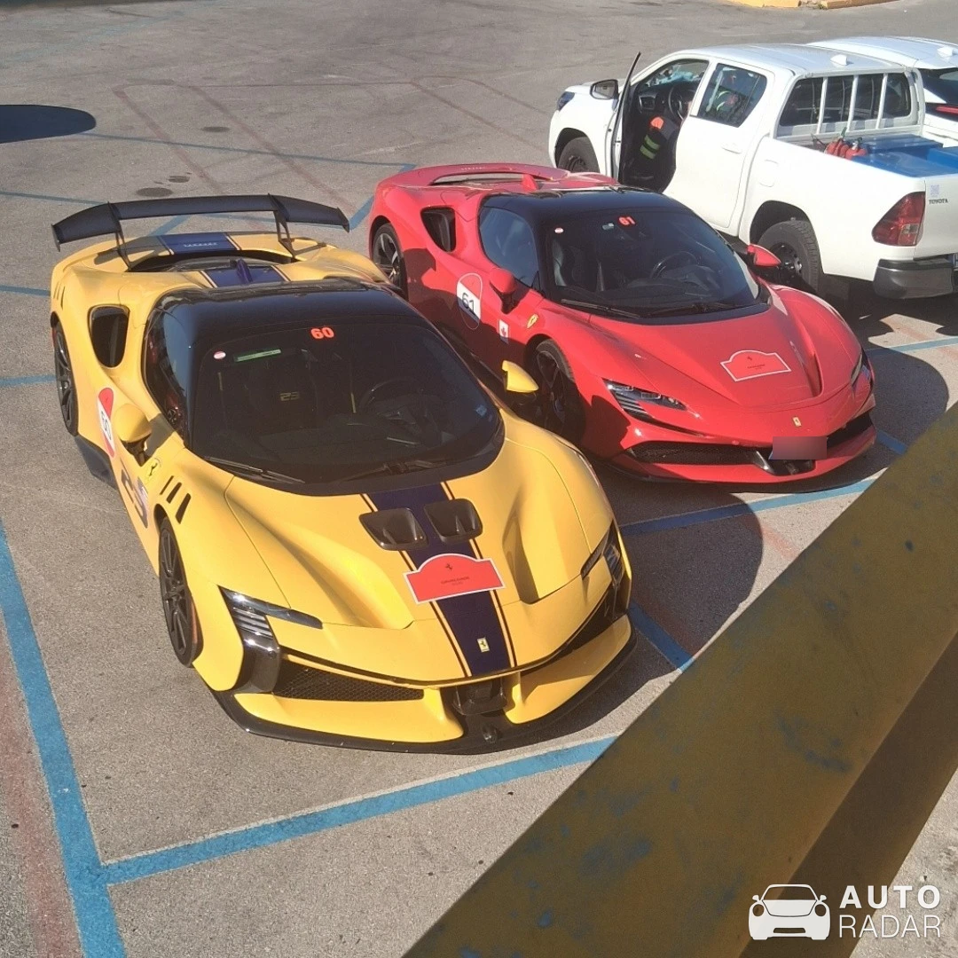 Ferrari SF90 XX Spider spotted in Pireas, Greece
