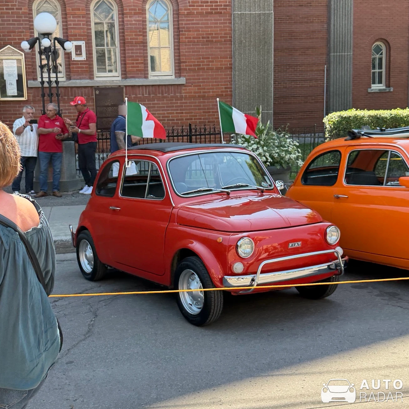 Fiat 500 F spotted in Montréal