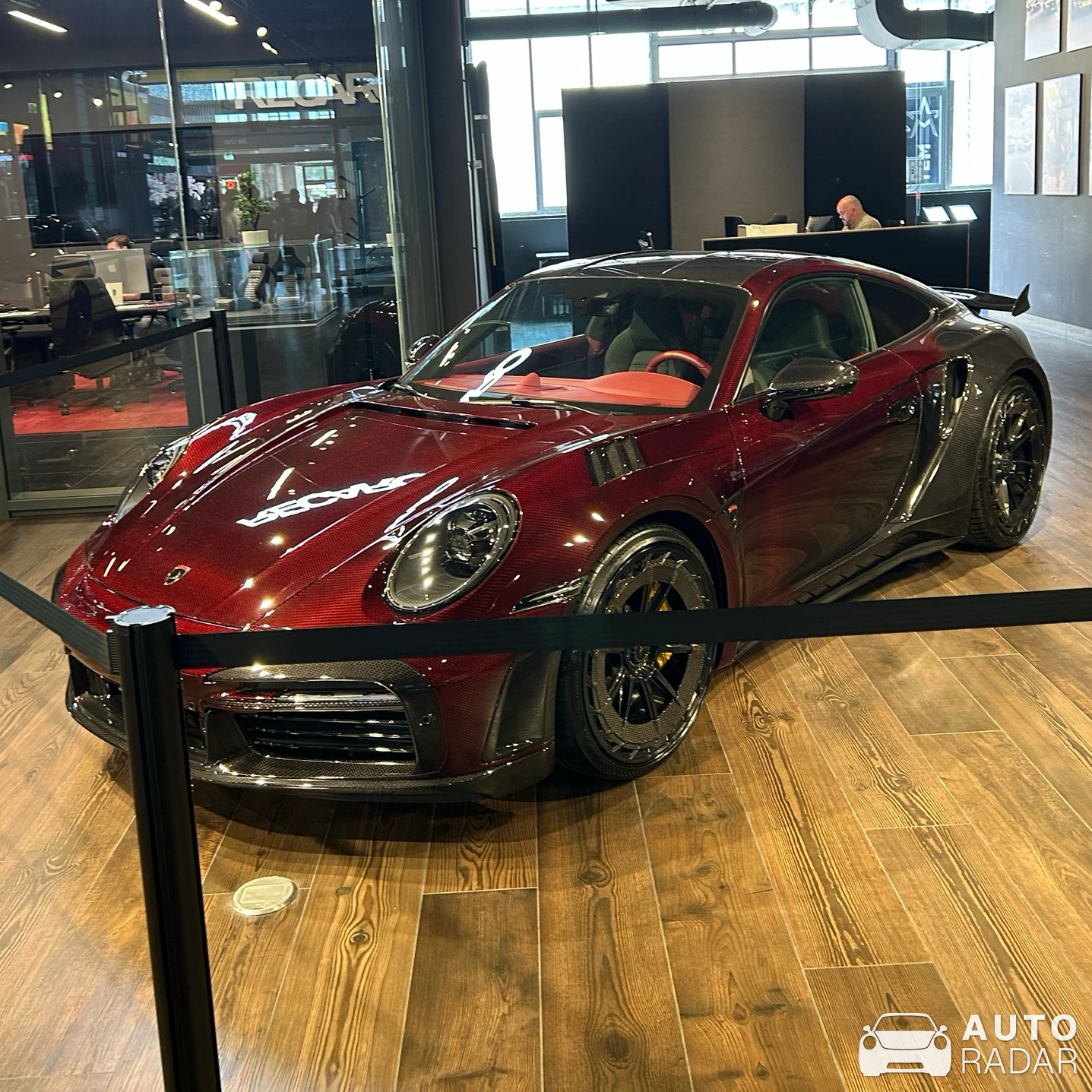 Porsche TopCar 992 Turbo S Stinger GTR Carbon Edition spotted in München