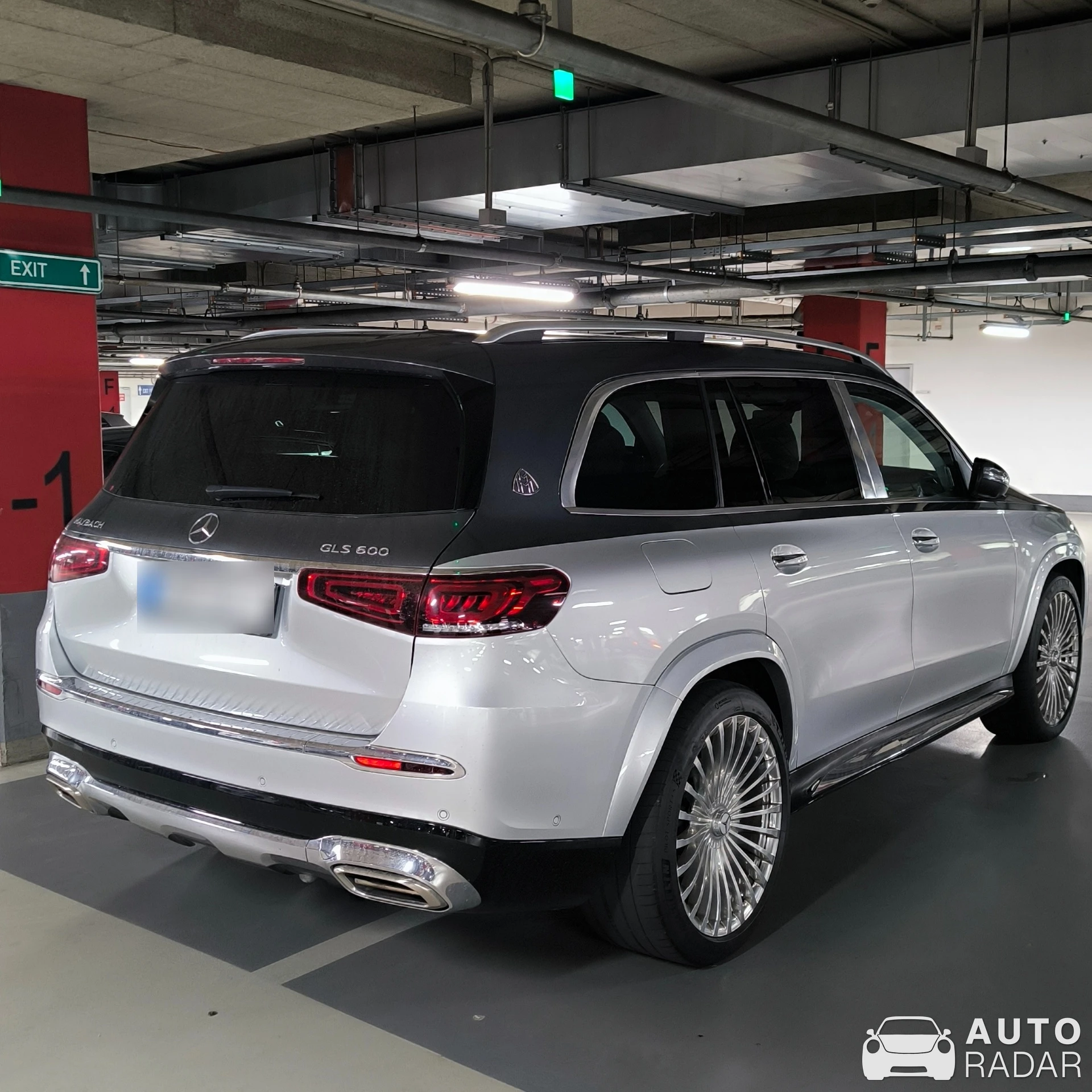 Mercedes-Maybach GLS 600 spotted in Ostrava