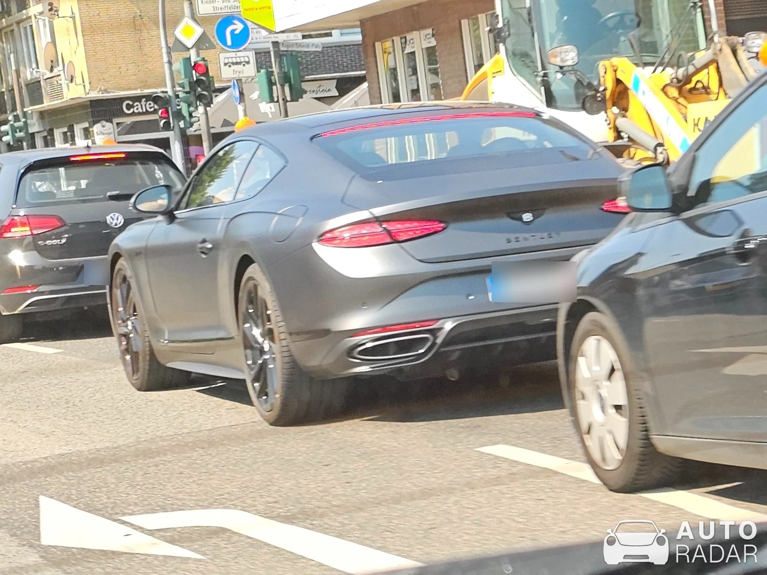 Bentley Continental GT Speed spotted in Herzogenrath