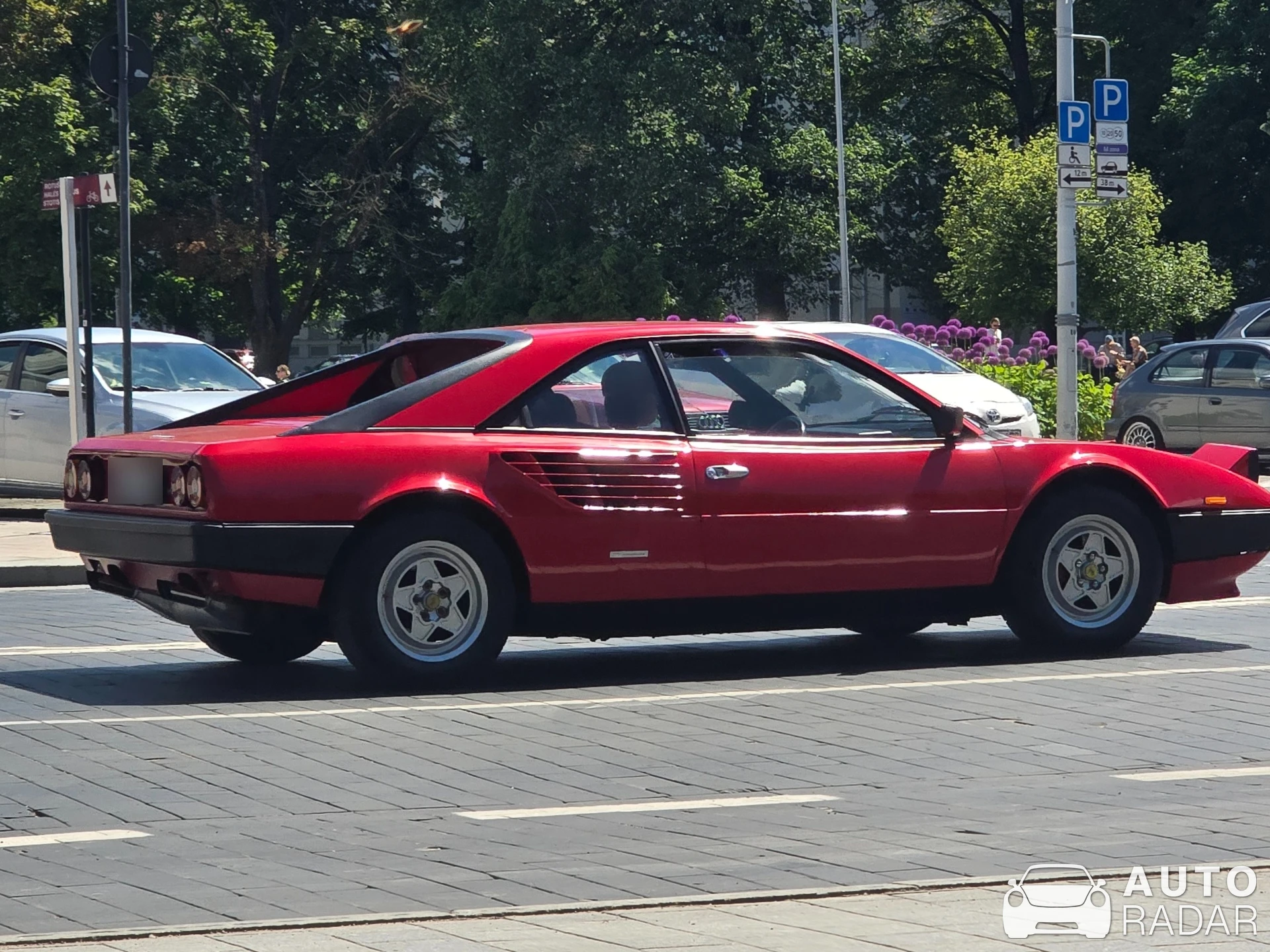 Ferrari Mondial T spotted in Vilnius