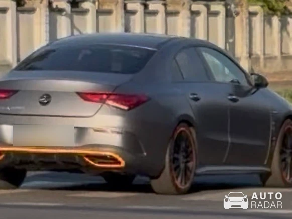 Mercedes-AMG CLA 45 C118 spotted in Torino