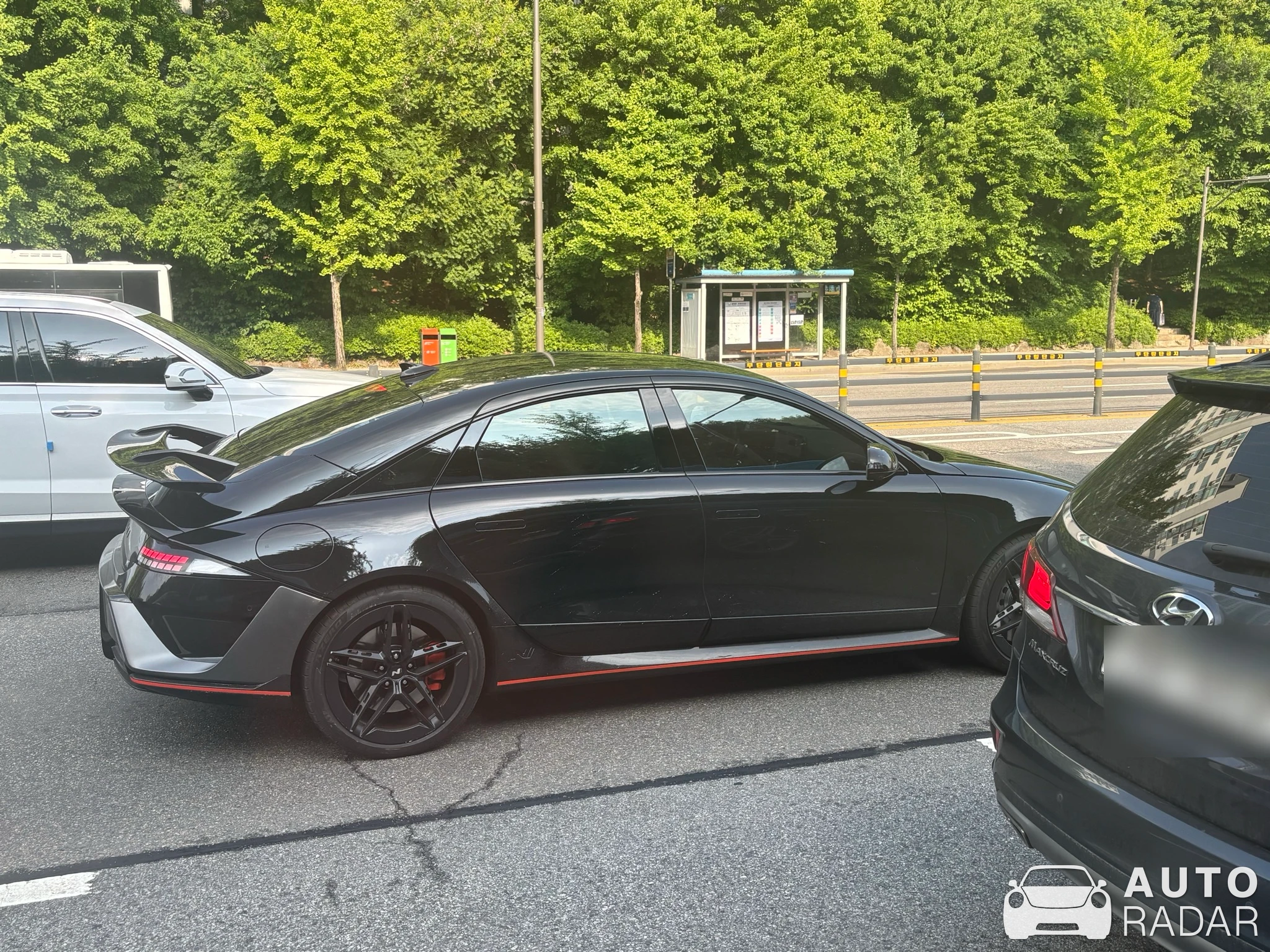 Hyundai Ioniq 6 N spotted in Yongin-si