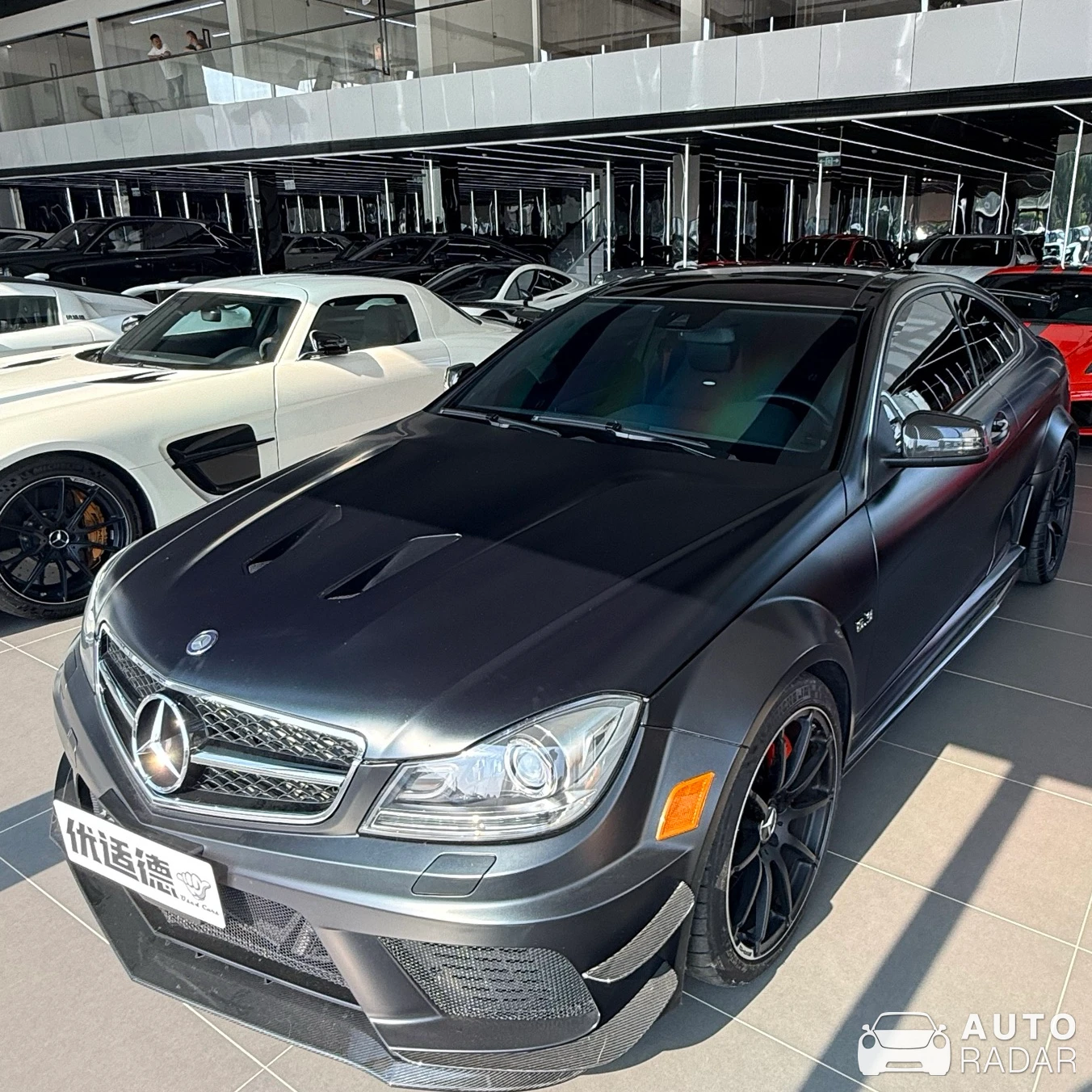 Mercedes-Benz MKB Inden Design C 63 AMG W204 2012 Black Series spotted in Beijing