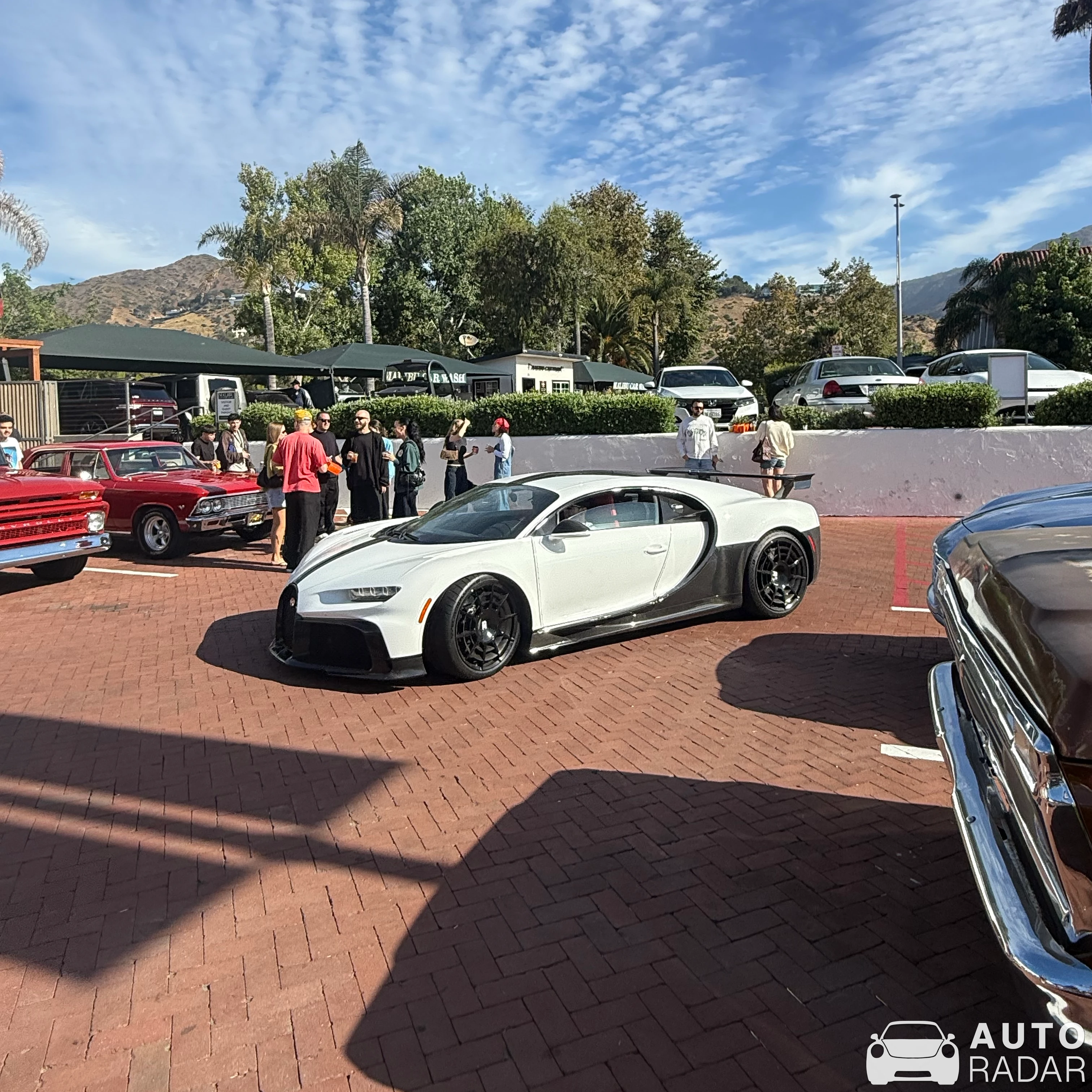 Bugatti Chiron Pur Sport spotted in Malibu