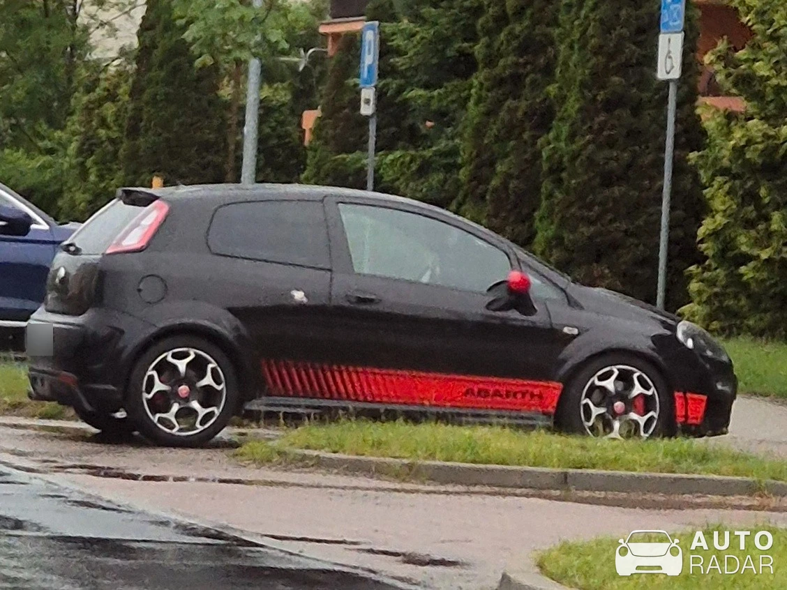 Abarth Punto spotted in Jelenia Góra