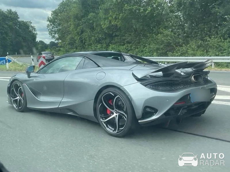 McLaren 720S Spider spotted in Rosendahl