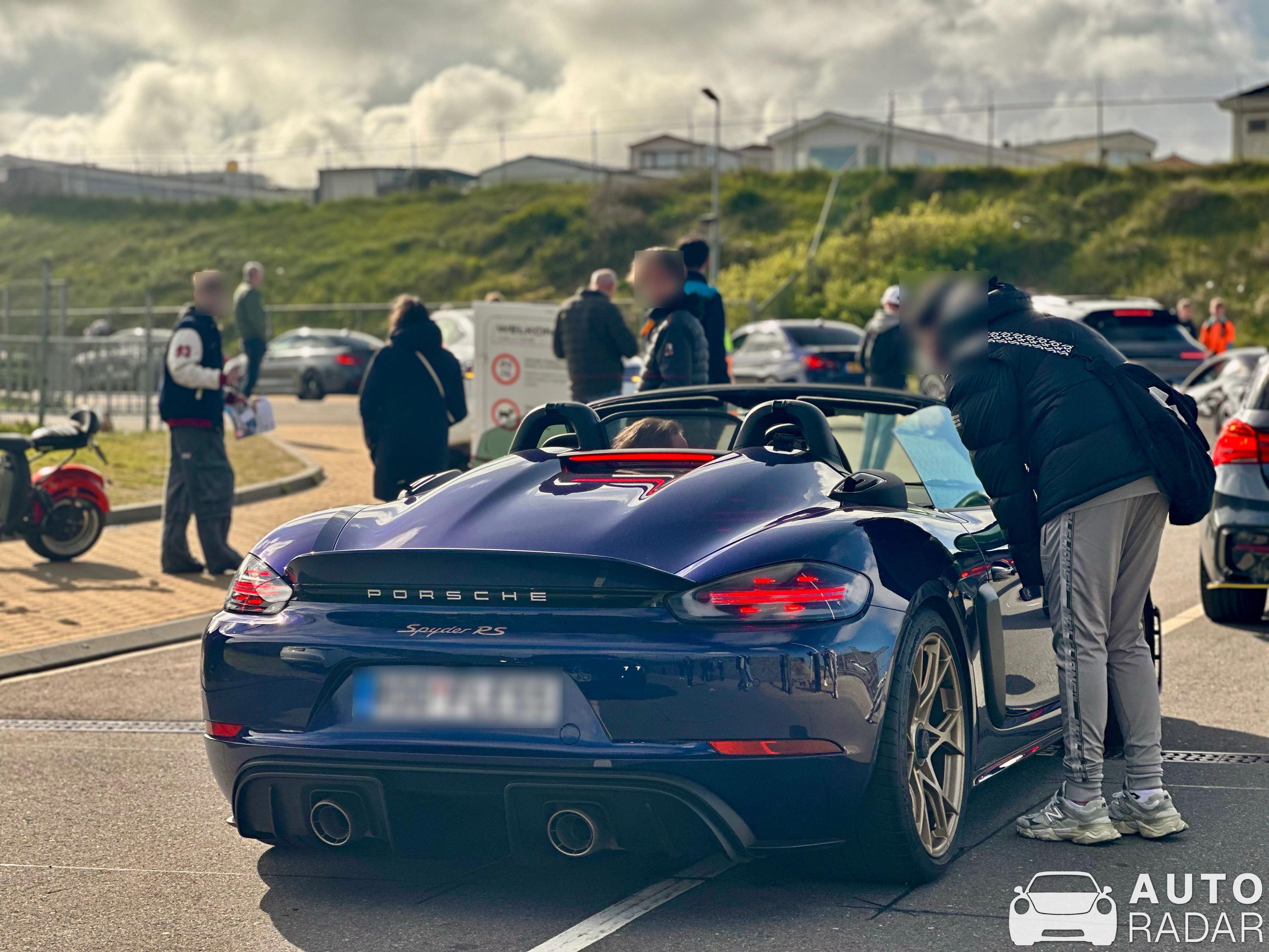 Porsche 718 Spyder RS Weissach spotted in Zandvoort