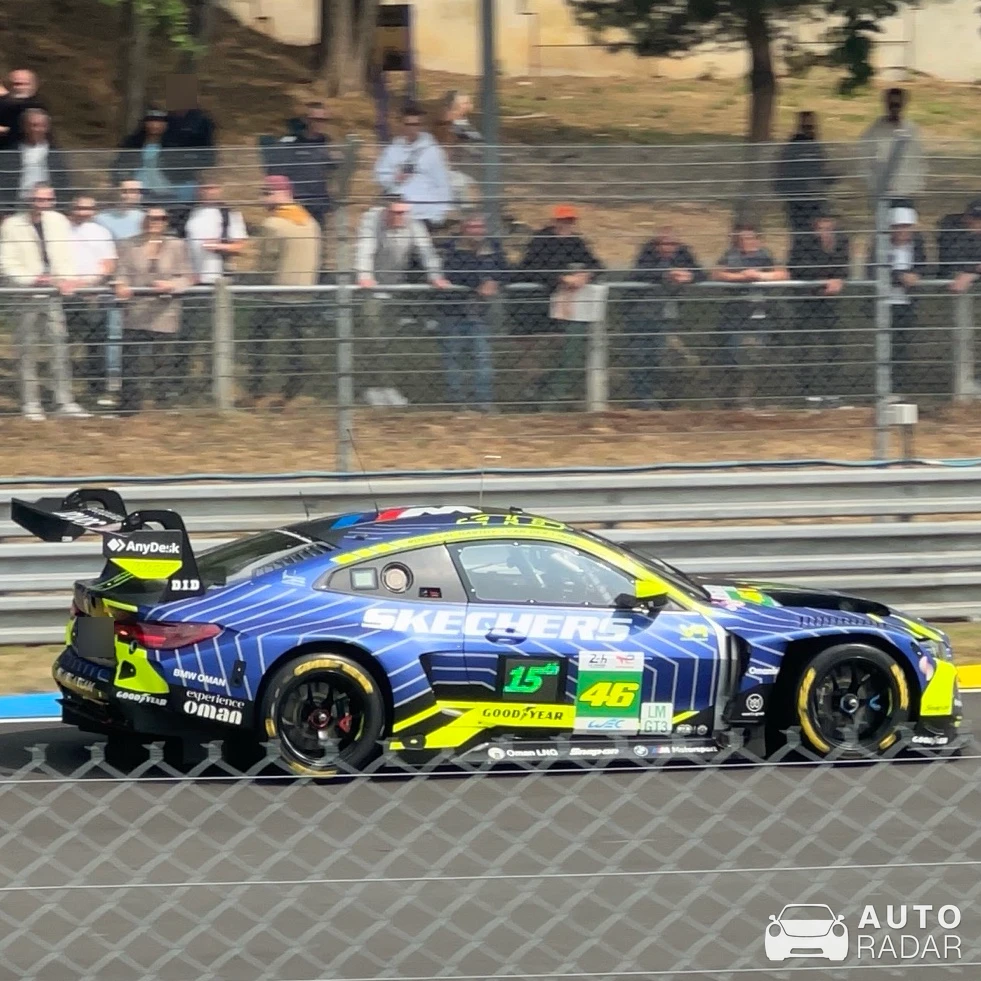 BMW M4 G82 GT3 Evo spotted in Le Mans