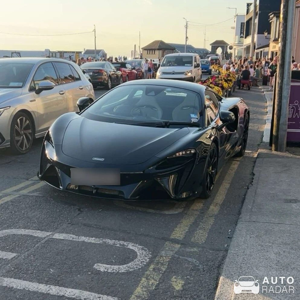 McLaren Artura spotted in Skerries