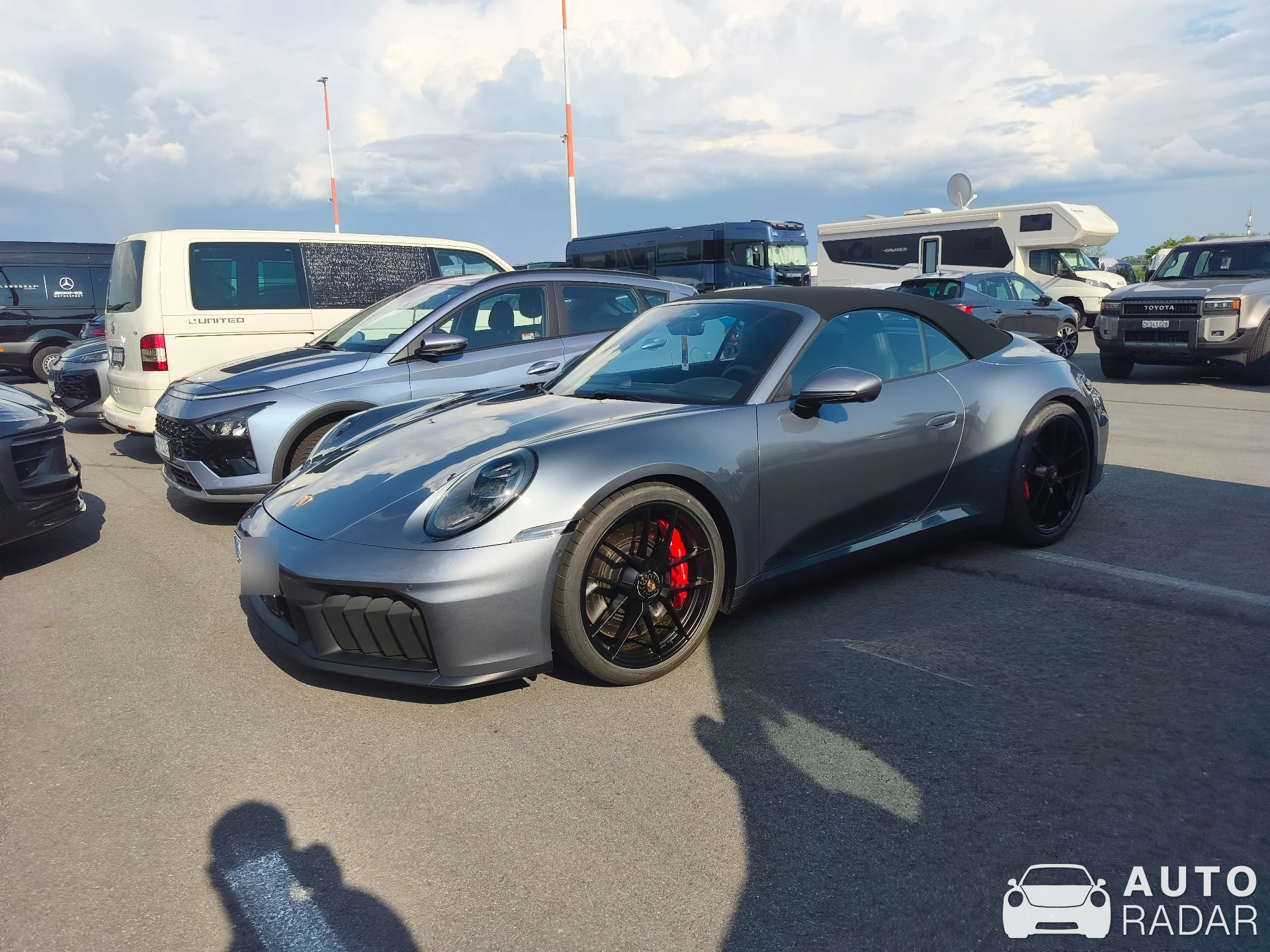 Porsche 992 Carrera 4 GTS Cabriolet MkI spotted in Schipkau