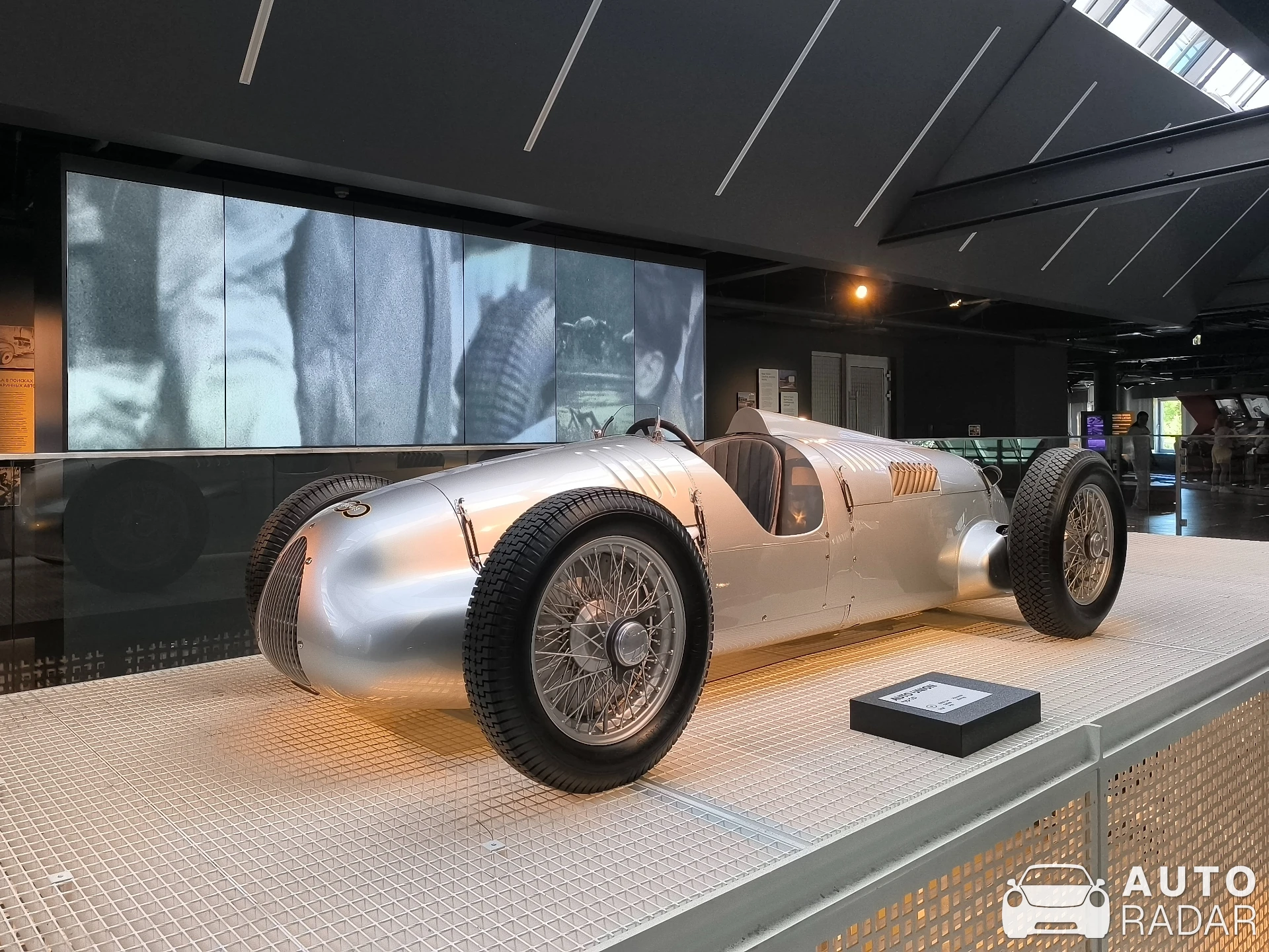 Auto Union Type C spotted in Riga