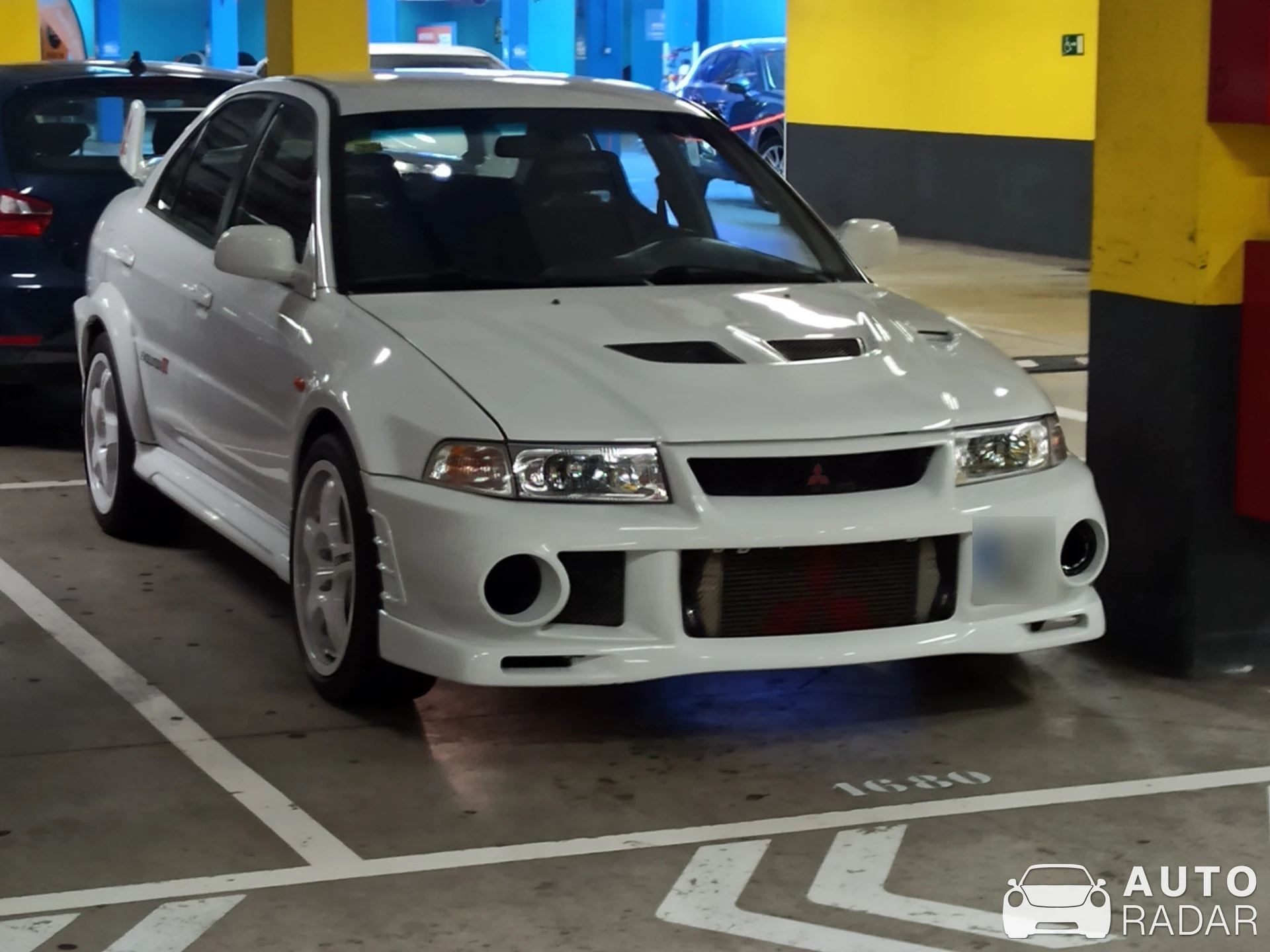Mitsubishi Lancer Evolution VI spotted