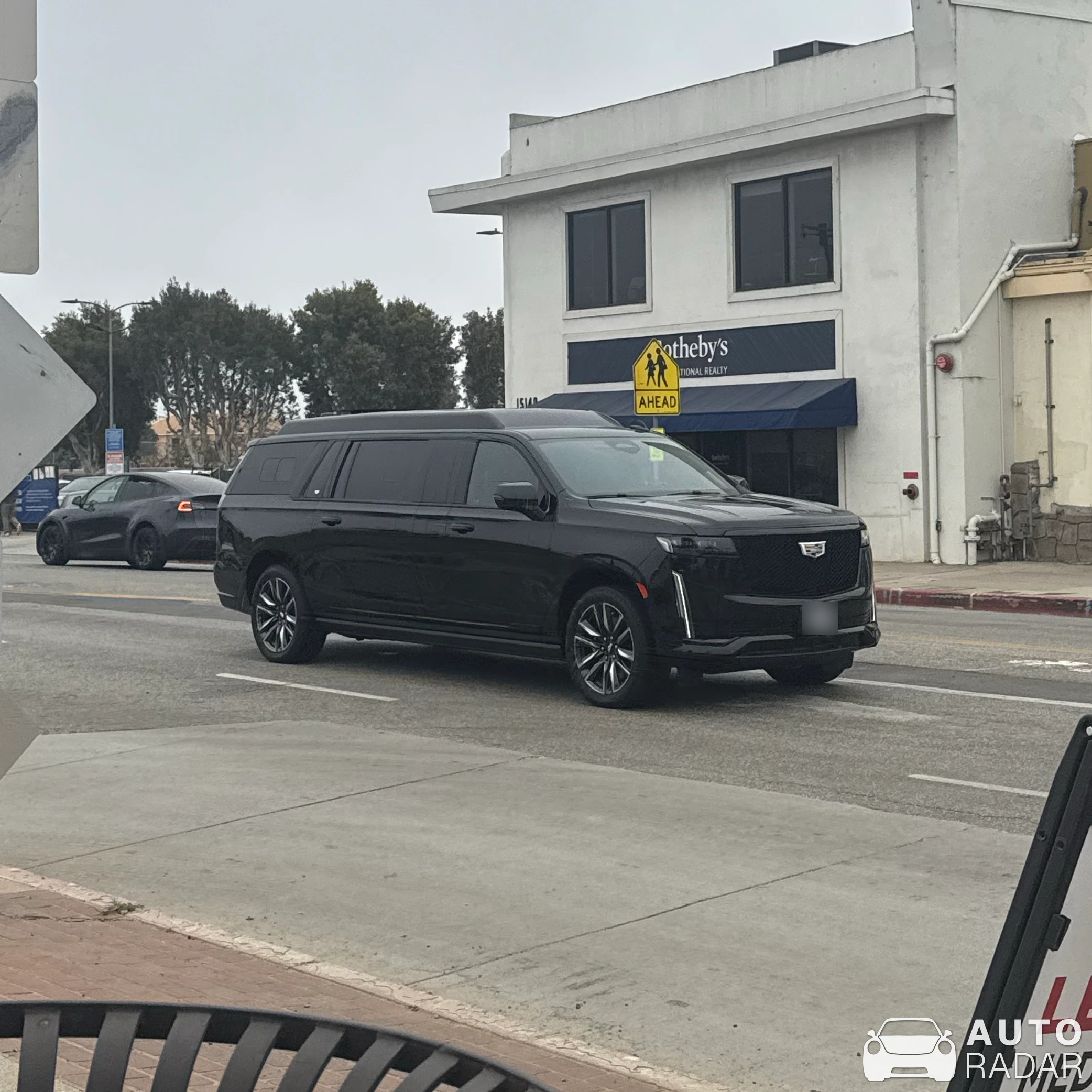 Cadillac Escalade Limousine spotted in Los Angeles
