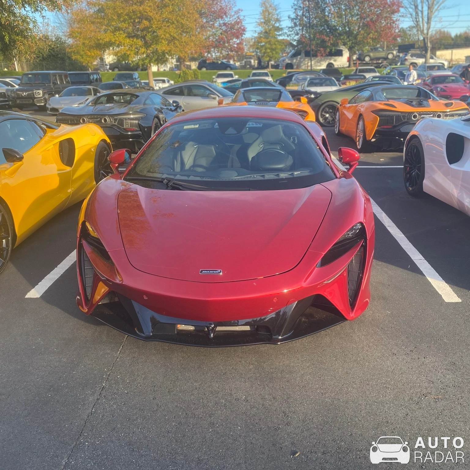 McLaren Artura spotted in Charlotte