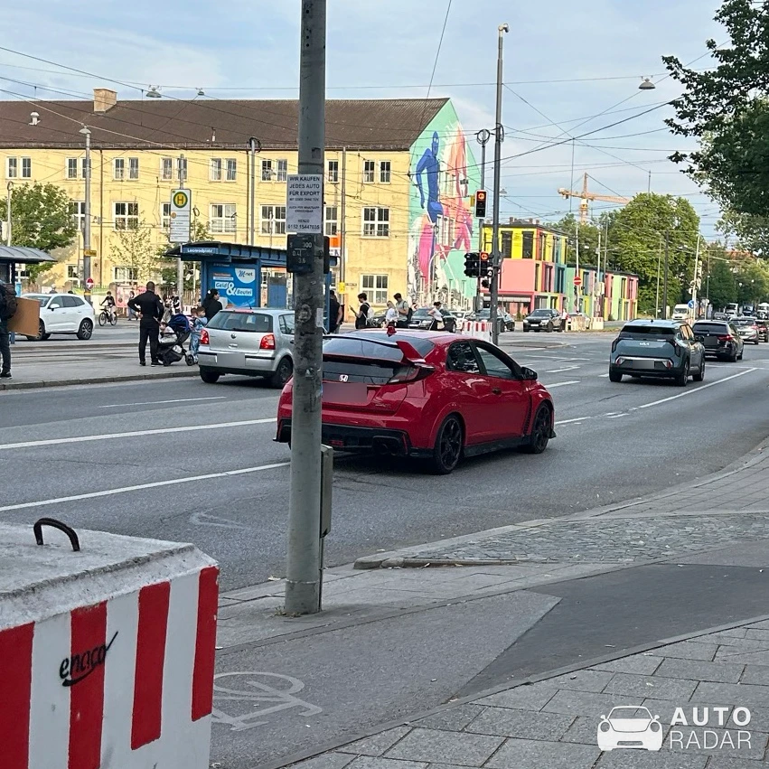 Honda Civic Type R-GT spotted in München