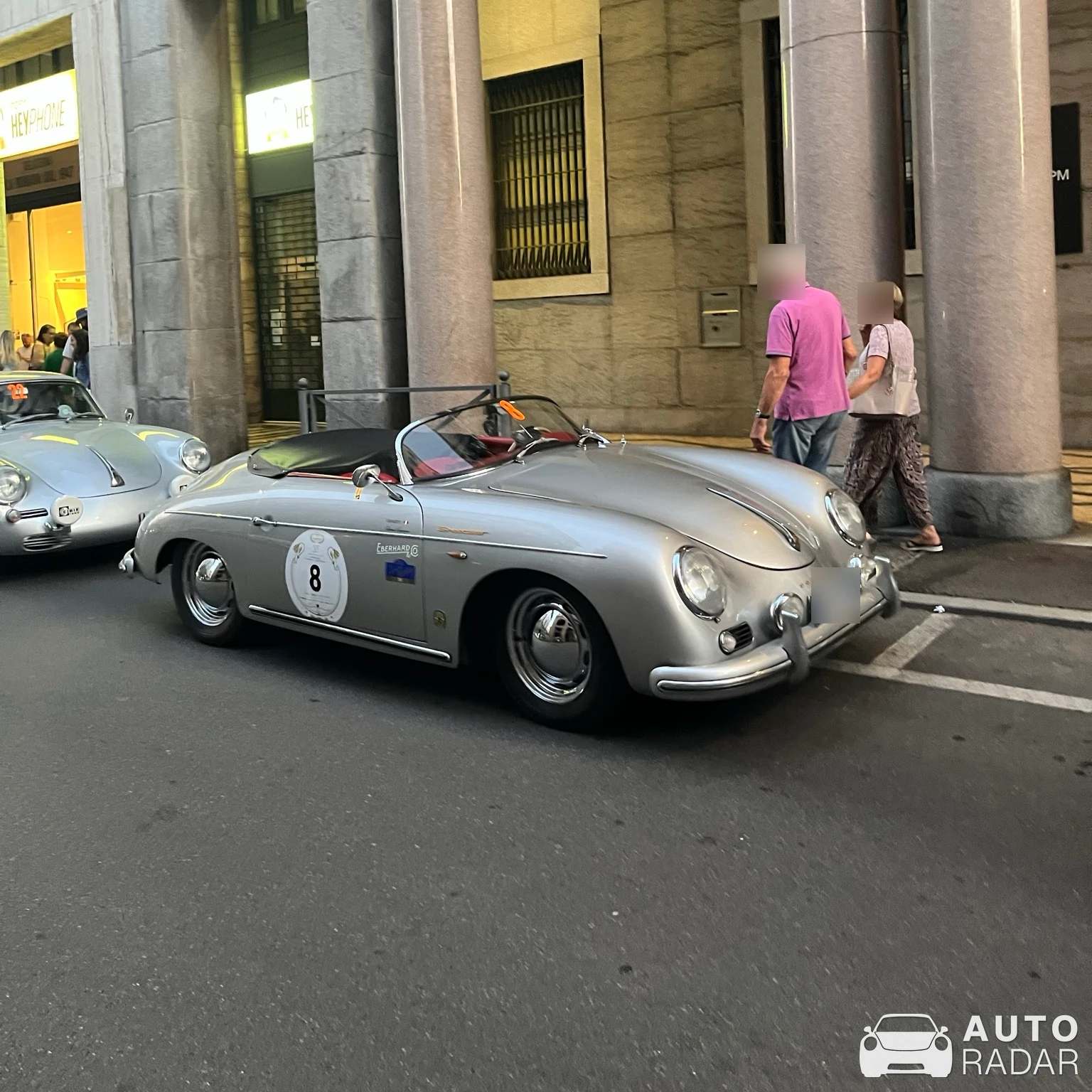 Porsche 356 Speedster spotted in Varese