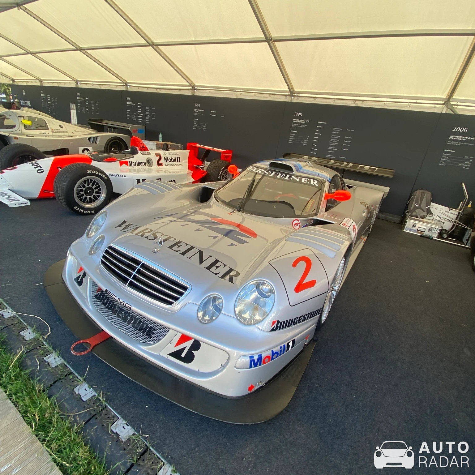 Mercedes-Benz CLK-GTR AMG spotted in Worthing