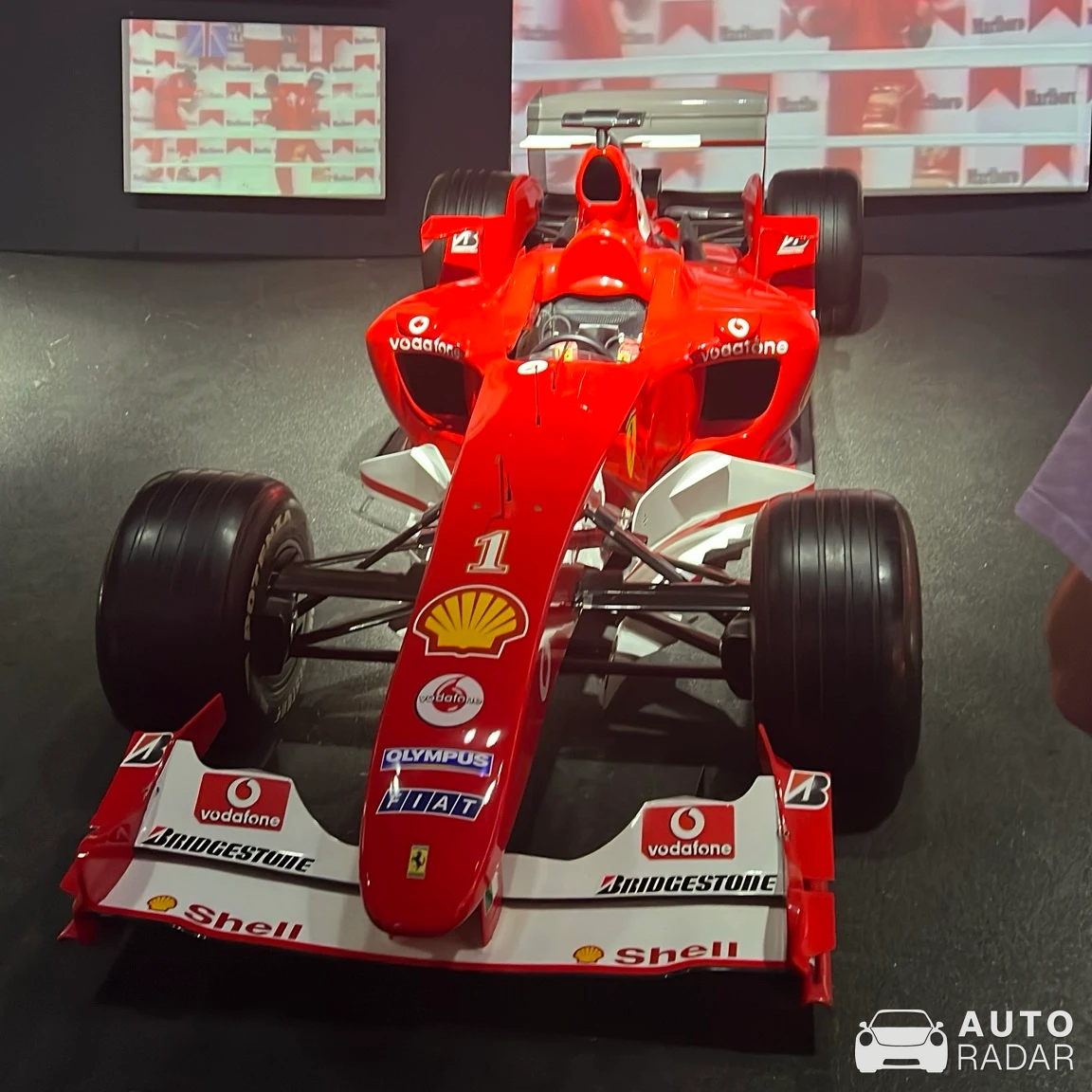 Ferrari F2004 spotted in Maranello