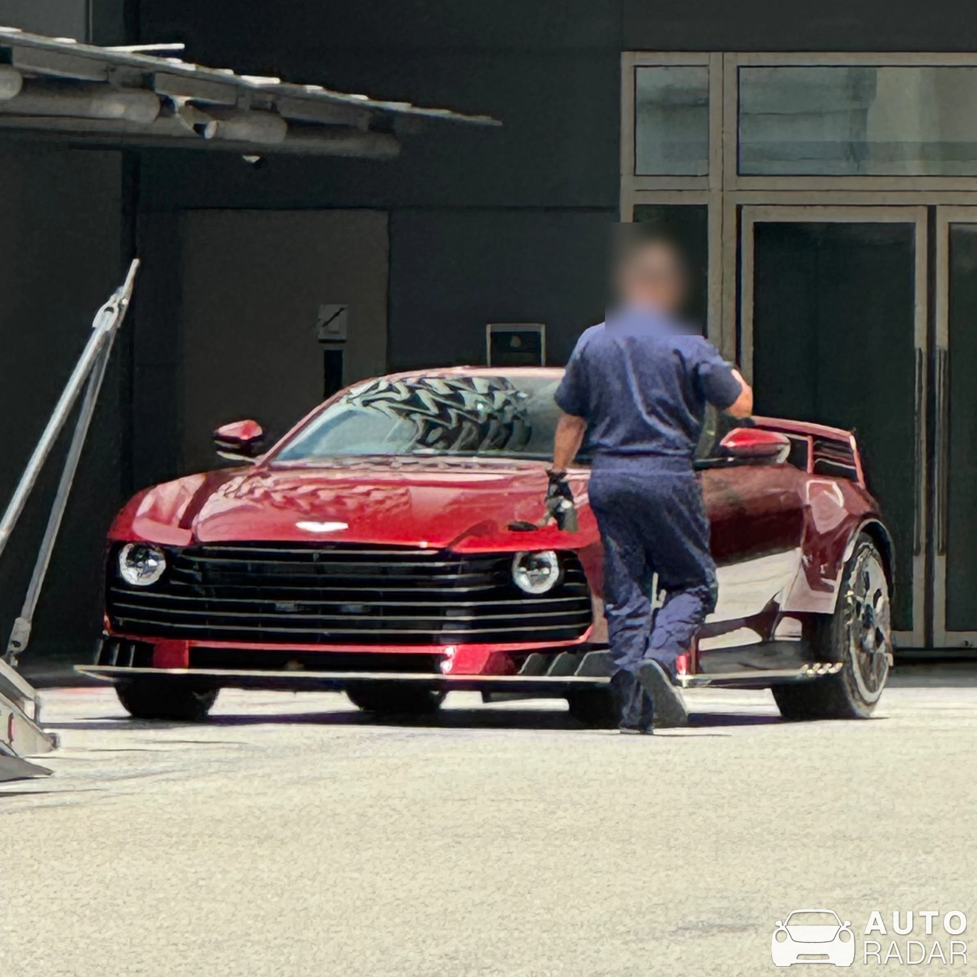 Aston Martin Valiant spotted in Singapore