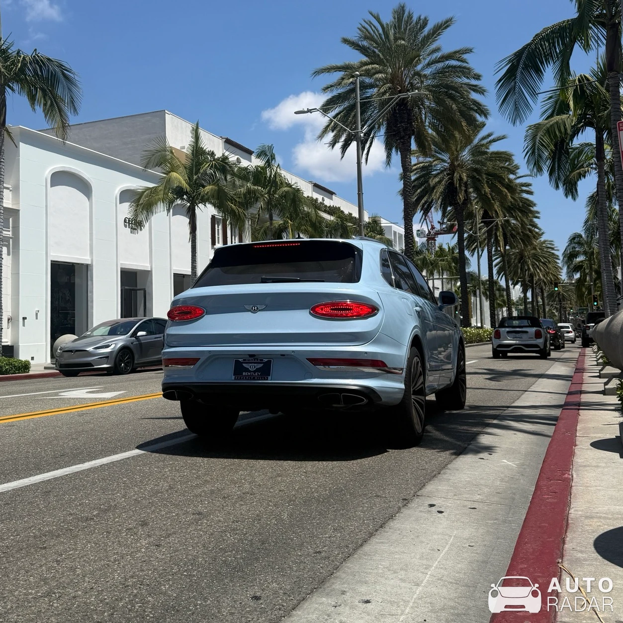 Bentley Bentayga Speed spotted in Beverly Hills