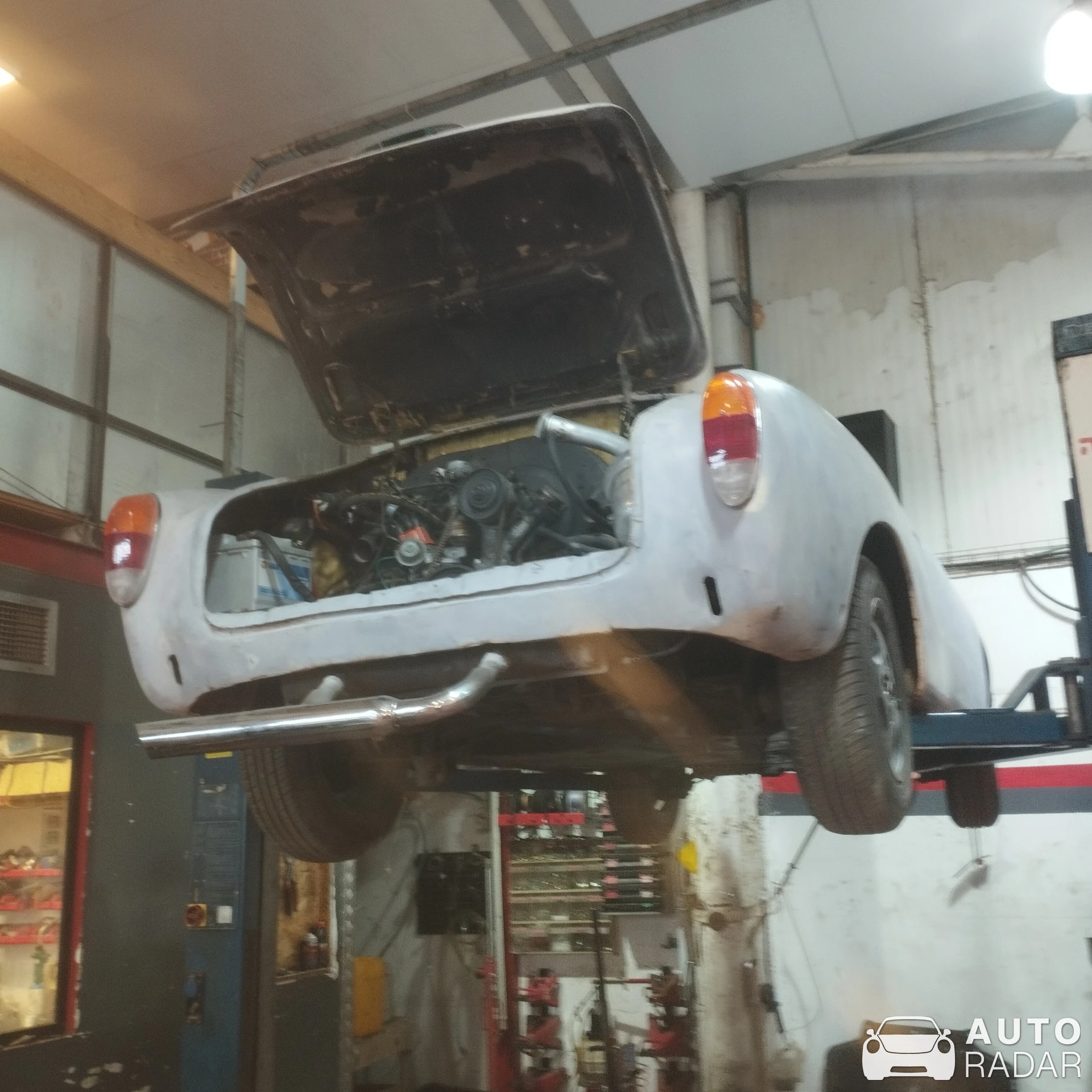 Volkswagen Type 14 Karmann-Ghia Cabriolet spotted in Tveria